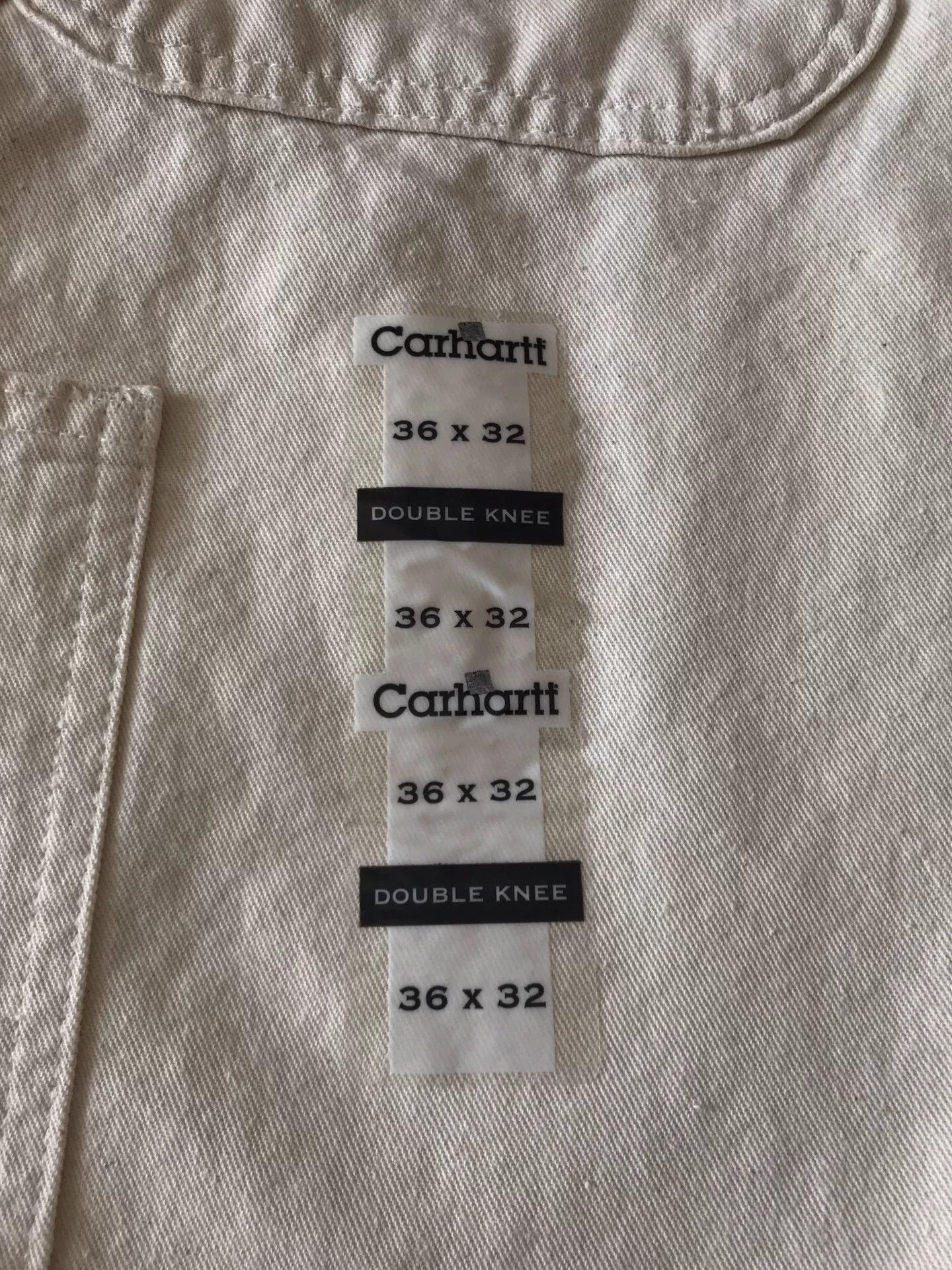 Carhartt Carhartt R34 NAT Overalls W36L32 Size US 36 / EU 52 - 6 Thumbnail