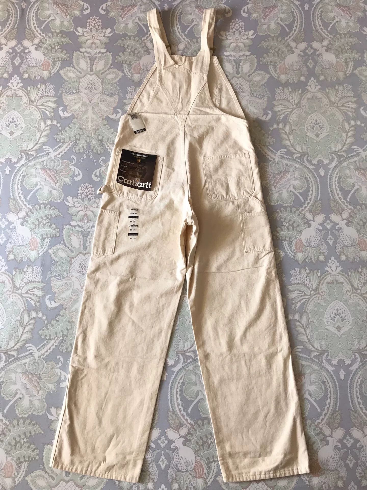 Carhartt Carhartt R34 NAT Overalls W36L32 Size US 36 / EU 52 - 4 Thumbnail