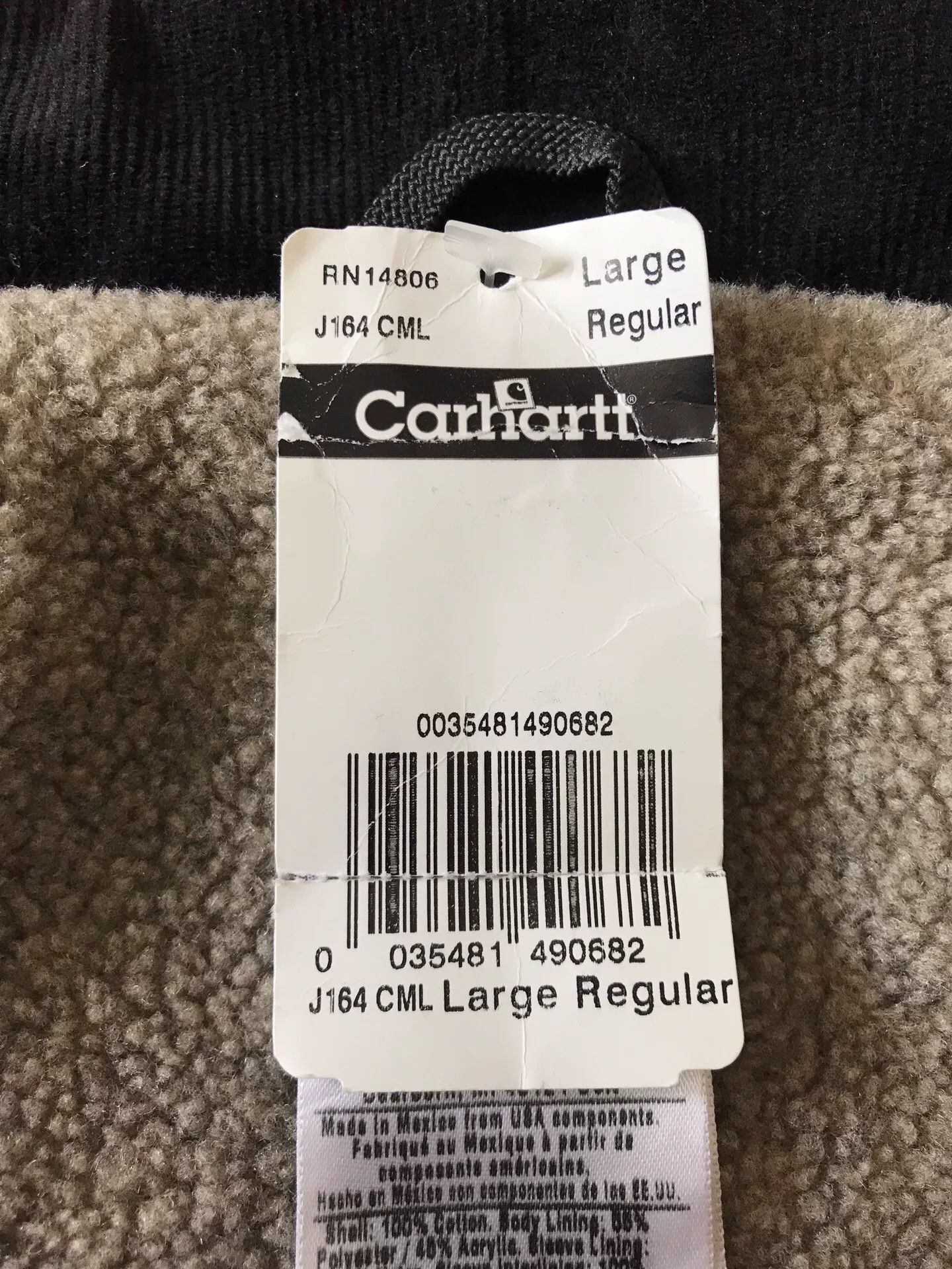 Carhartt Carhartt J164 Washed Canvas Work Jacket Size US L / EU 52-54 / 3 - 8 Thumbnail