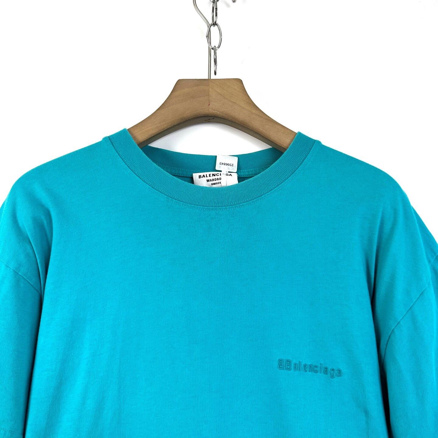 Balenciaga Balenciaga Embroidered Logo Short-Sleeve Size US S / EU 44-46 / 1 - 3 Thumbnail