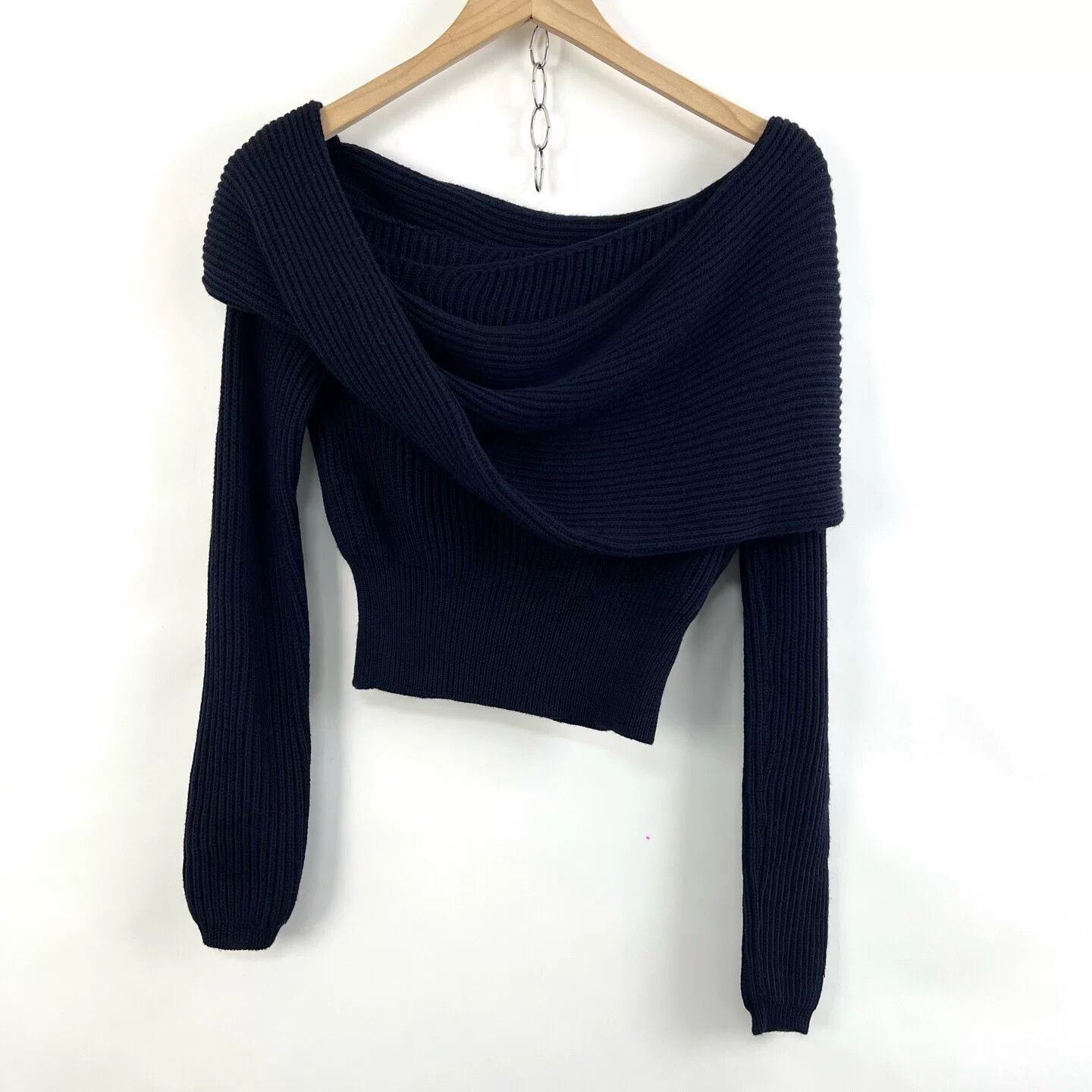 Dior Dior Dark Blue Backless Knit Sweater Size M / US 6-8 / IT 42-44 - 2 Thumbnail