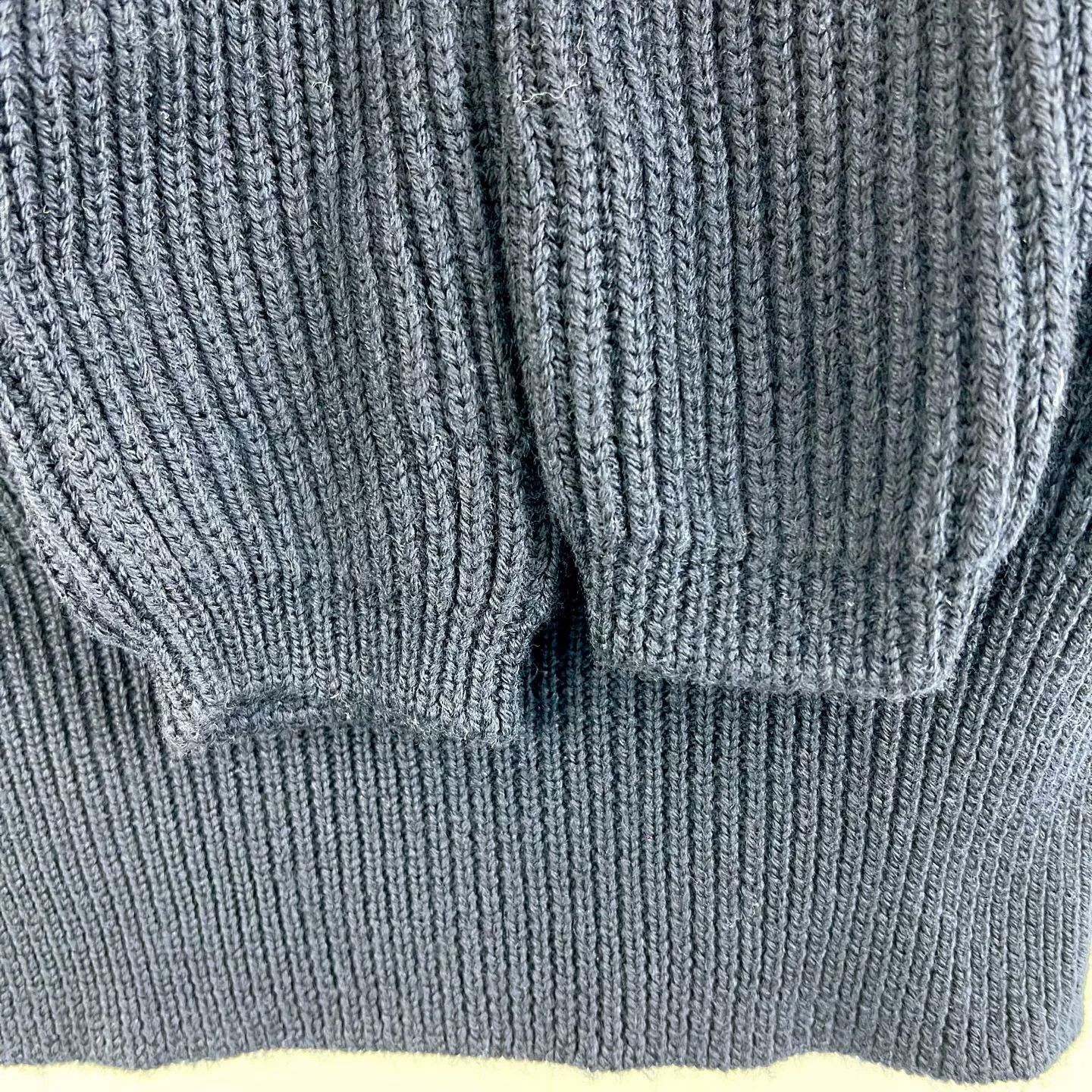 Dior Dior Dark Blue Backless Knit Sweater Size M / US 6-8 / IT 42-44 - 5 Thumbnail