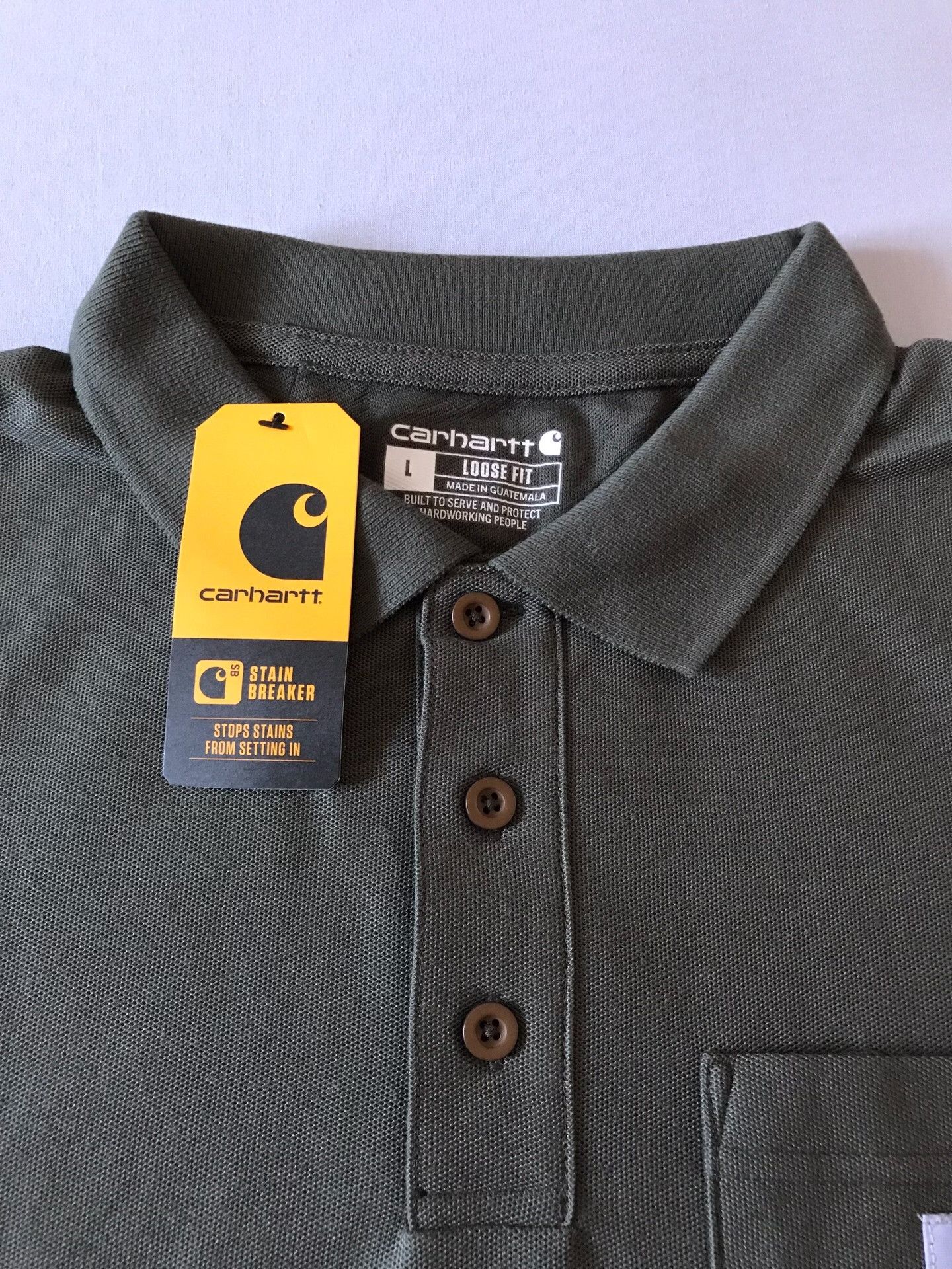 Carhartt Carhartt K570 Short Sleeve Polo Shirt Size US L / EU 52-54 / 3 - 3 Thumbnail