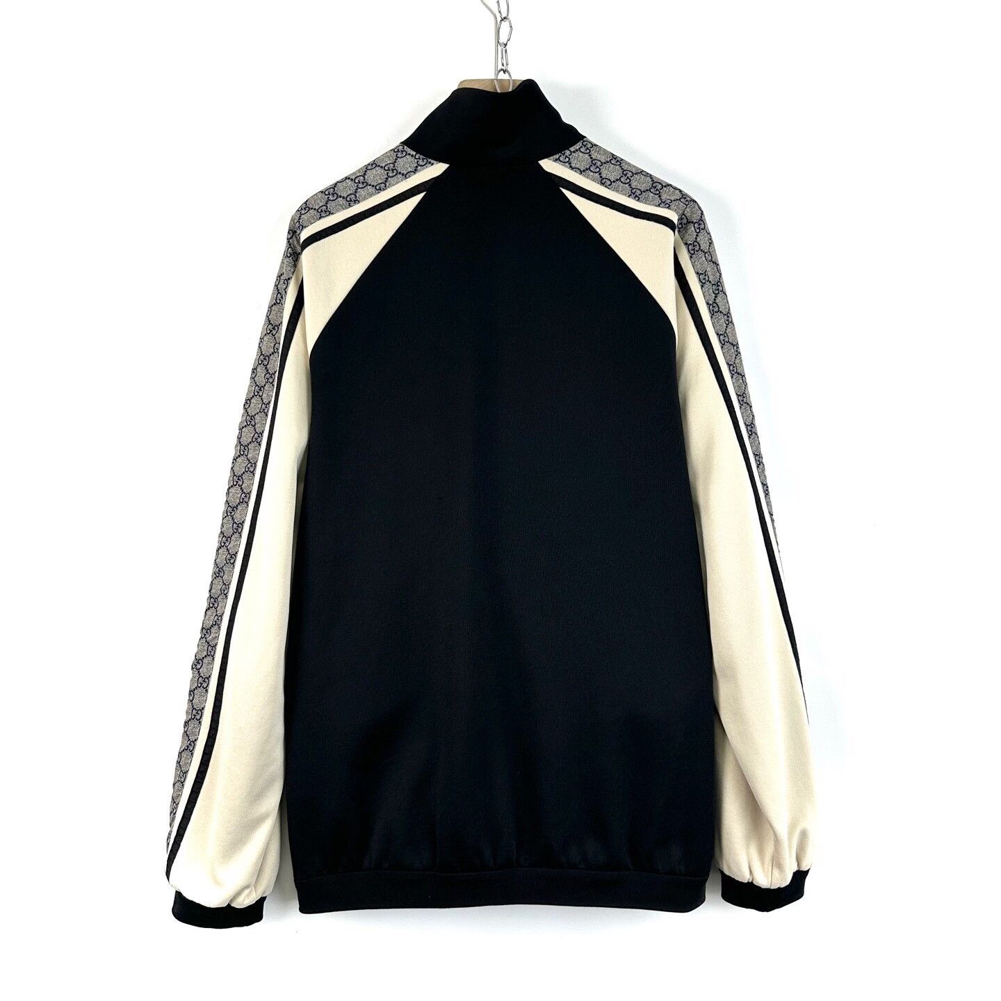 Gucci Gucci Black White Double G Zip Jacket Size US M / EU 48-50 / 2 - 2 Thumbnail