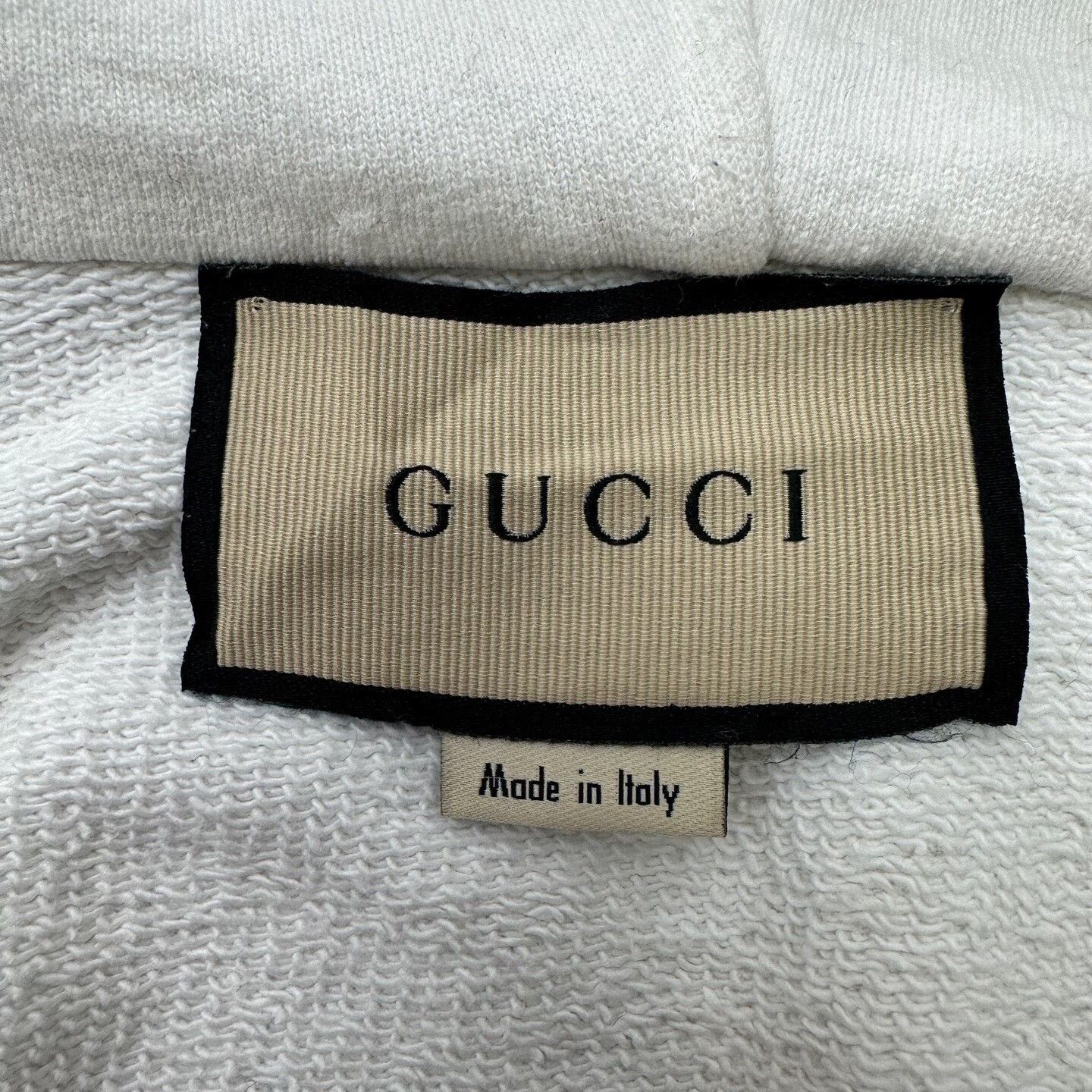 Gucci Gucci White Classic Webbing Half-Zip Hooded Jacket Size XS / US 0-2 / IT 36-38 - 4 Thumbnail