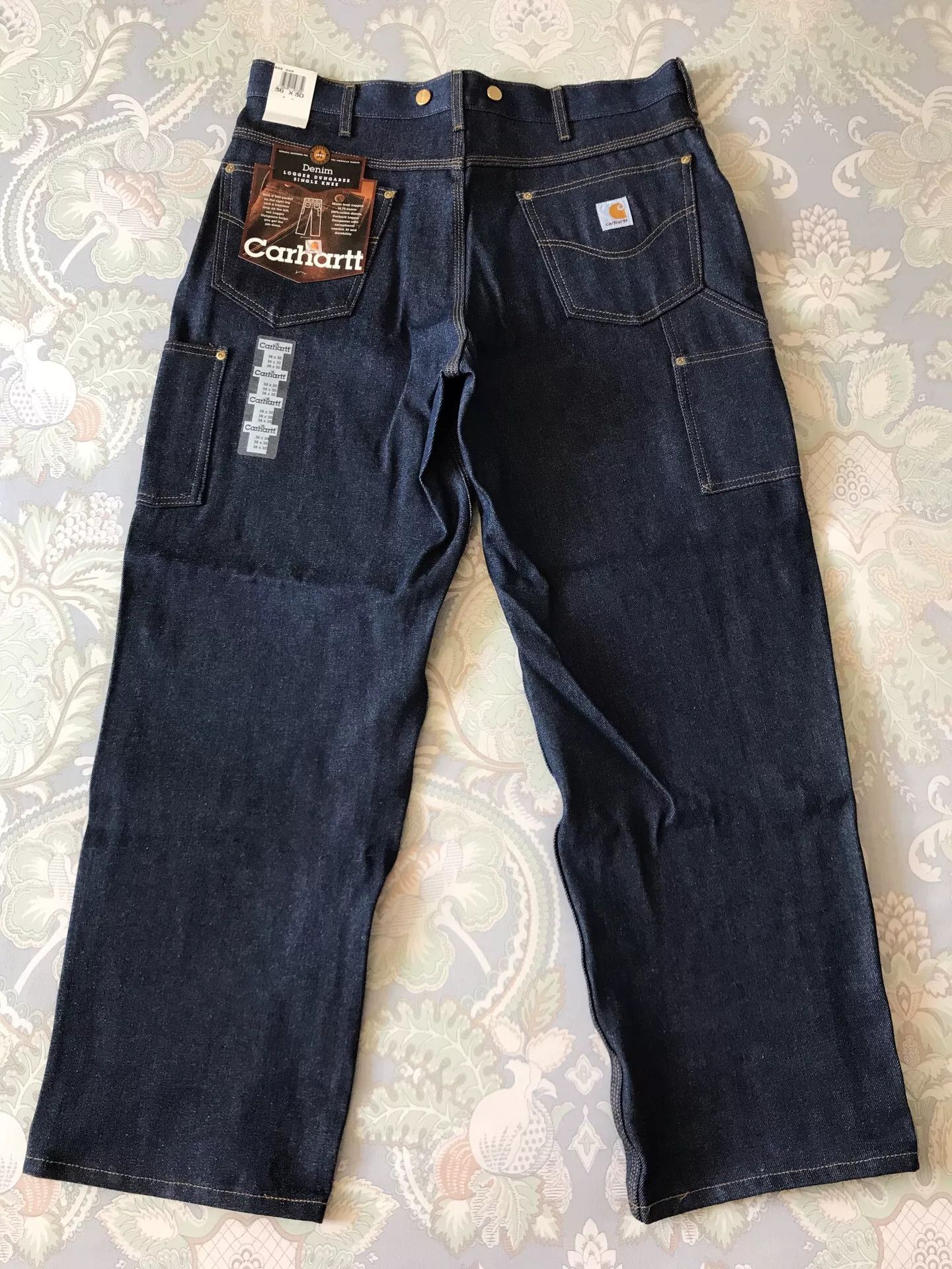 Carhartt Carhartt B06 Raw Denim Jeans W36L30 Size US 36 / EU 52 - 3 Thumbnail