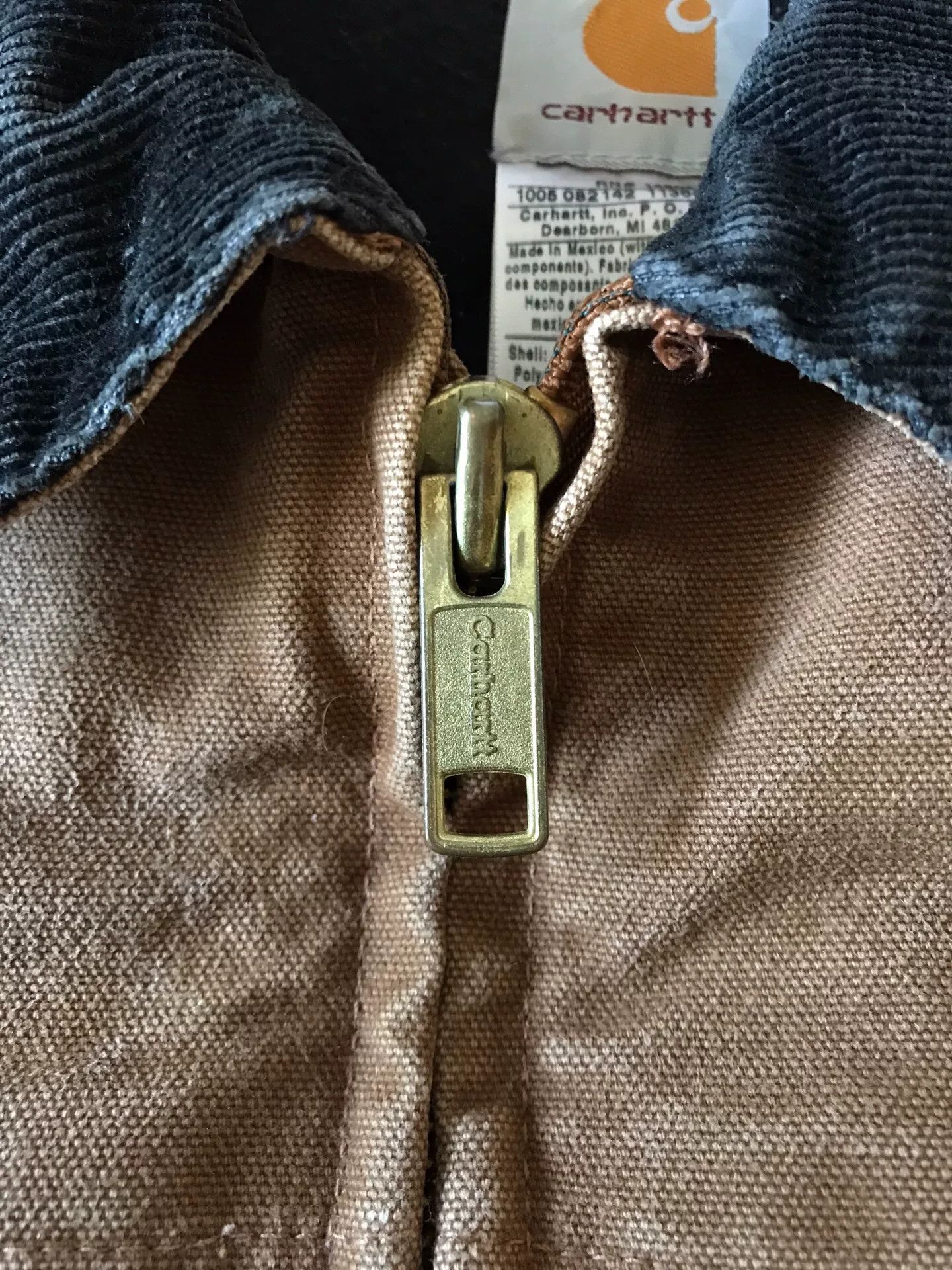 Carhartt Carhartt J14 Brown XL Washed Canvas Jacket Size US XL / EU 56 / 4 - 6 Thumbnail