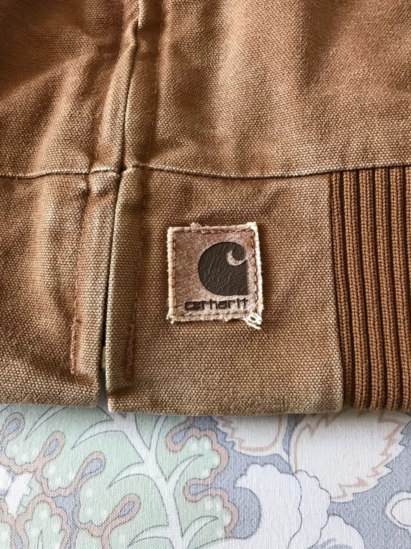 Carhartt Carhartt J14 Brown XL Washed Canvas Jacket Size US XL / EU 56 / 4 - 7 Thumbnail
