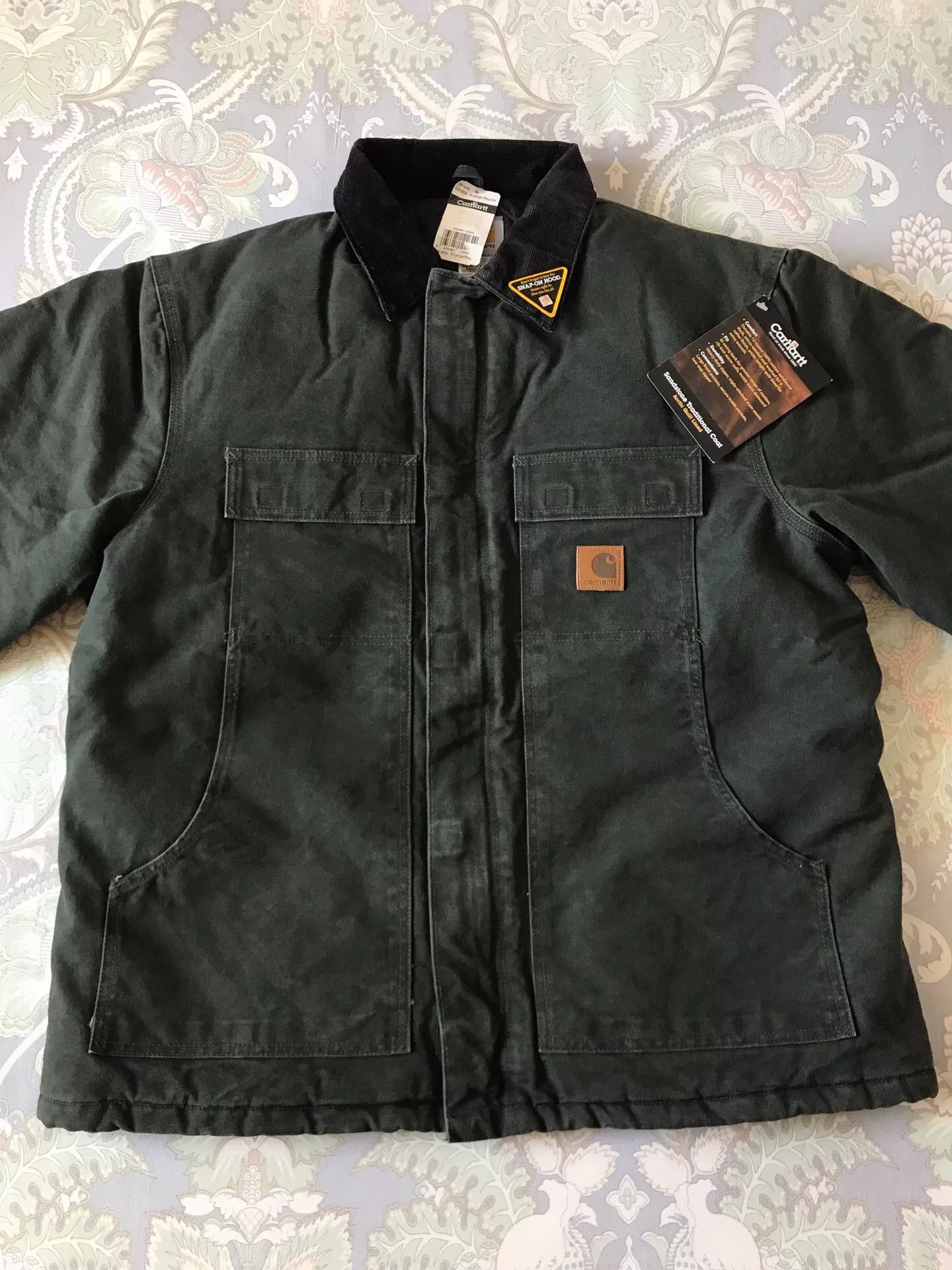 Carhartt Carhartt C26 MOS Work Jacket Size US XL / EU 56 / 4 - 4 Thumbnail