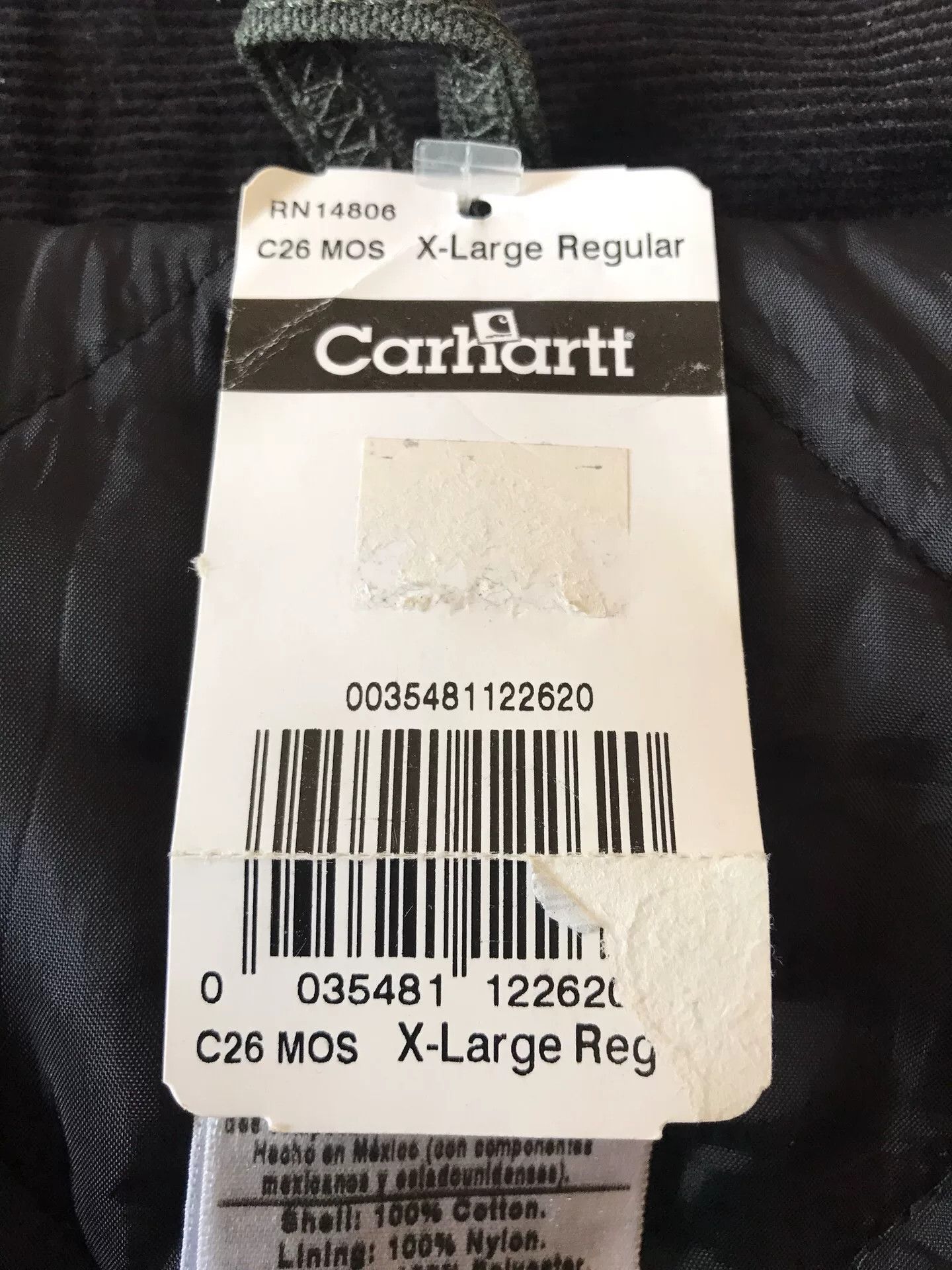 Carhartt Carhartt C26 MOS Work Jacket Size US XL / EU 56 / 4 - 8 Thumbnail