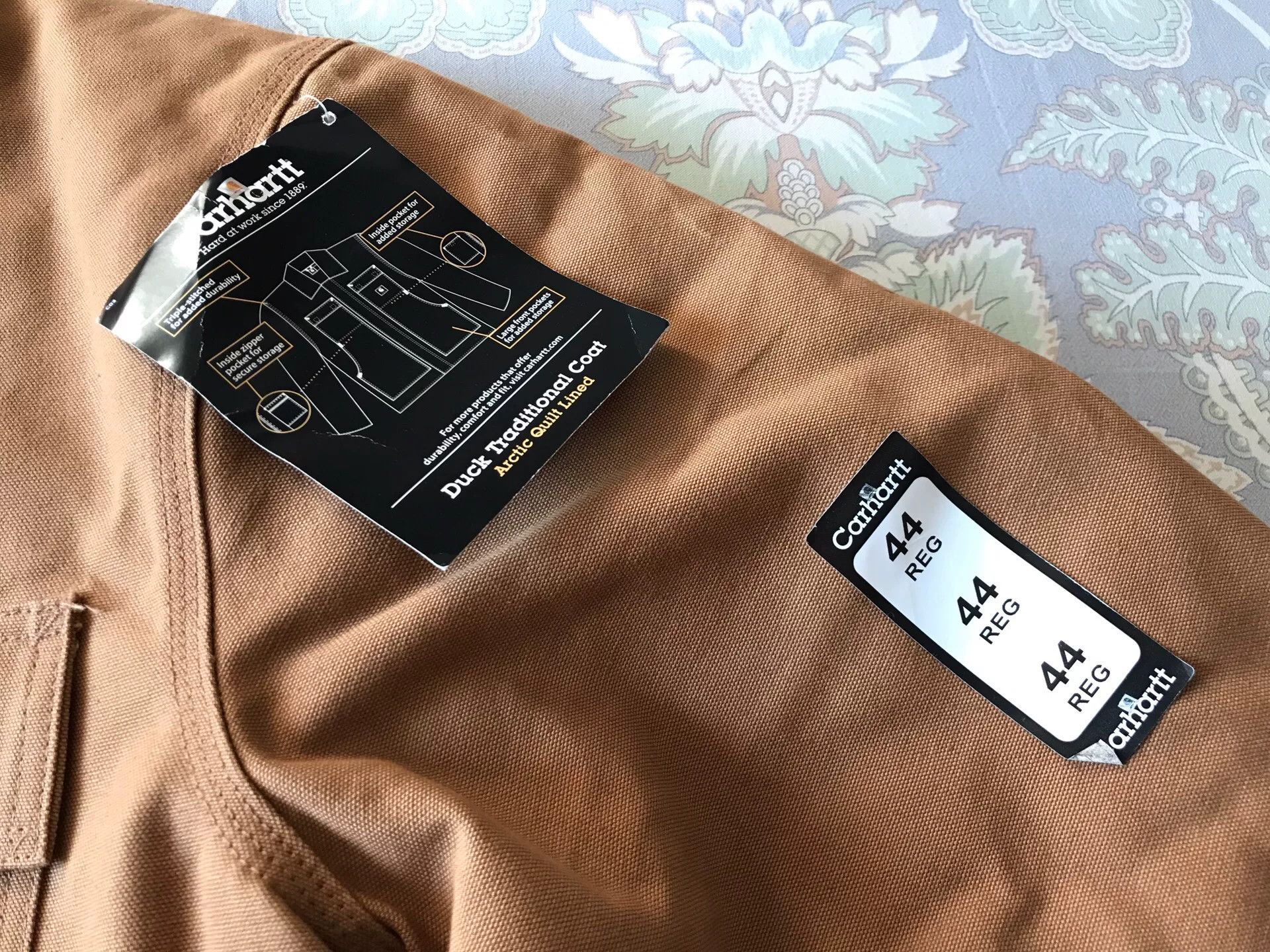 Carhartt Carhartt C03 Canvas Work Jacket Size US S / EU 44-46 / 1 - 8 Thumbnail