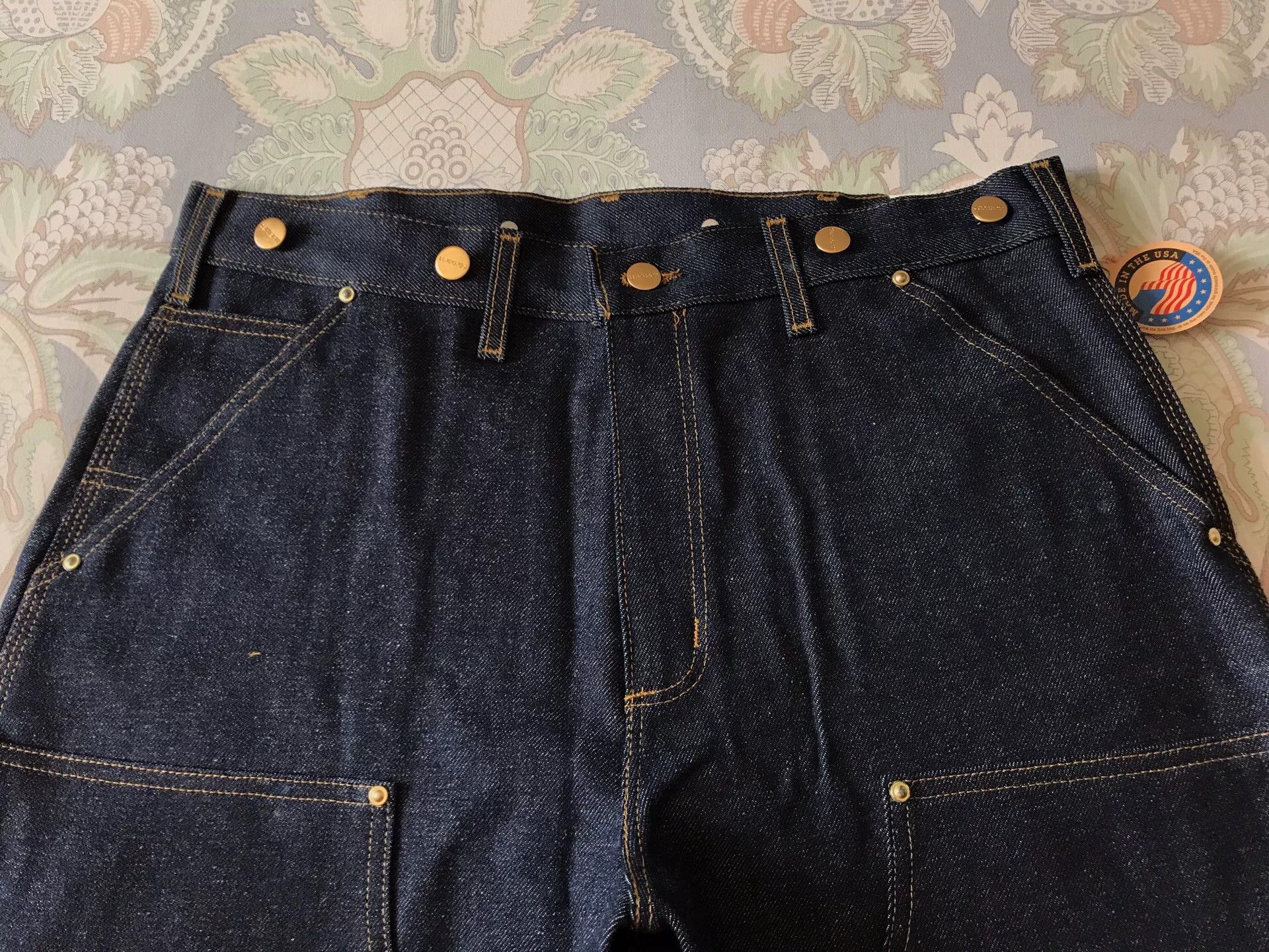 Carhartt Carhartt B07 Double Knee Raw Denim Jeans Size US 34 / EU 50 - 4 Thumbnail