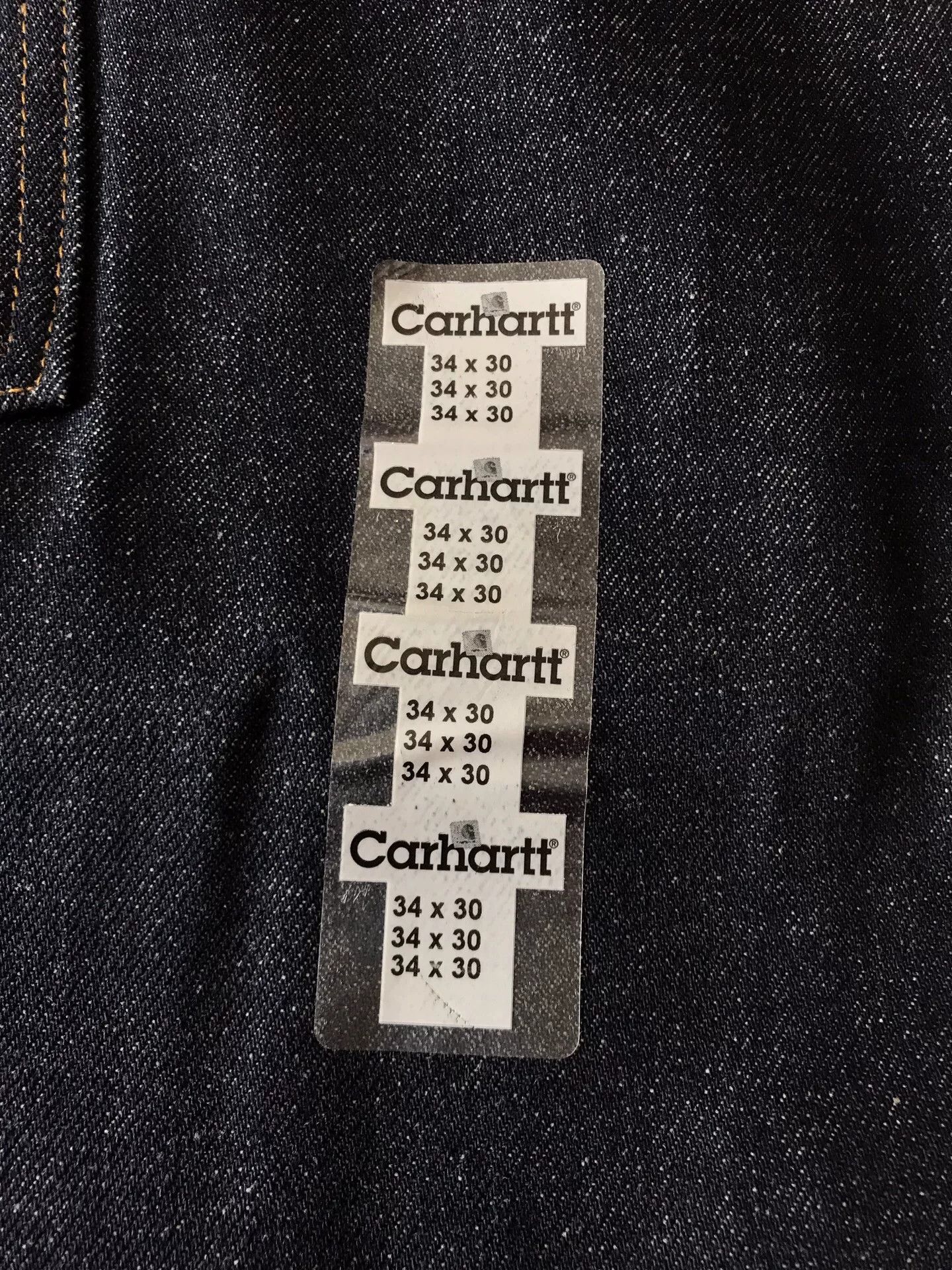 Carhartt Carhartt B07 Double Knee Raw Denim Jeans Size US 34 / EU 50 - 7 Thumbnail
