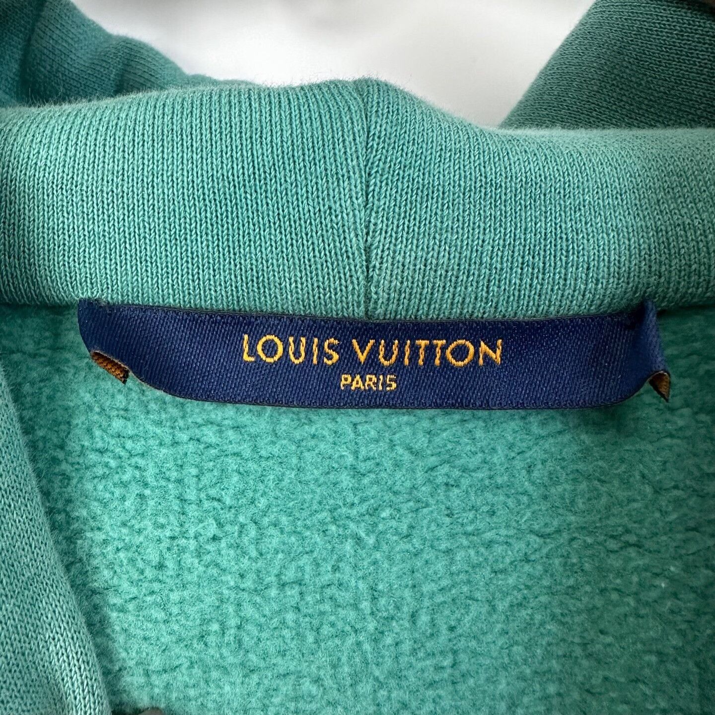 Louis Vuitton Louis Vuitton Embroidered Logo Hoodie Size US XL / EU 56 / 4 - 4 Thumbnail