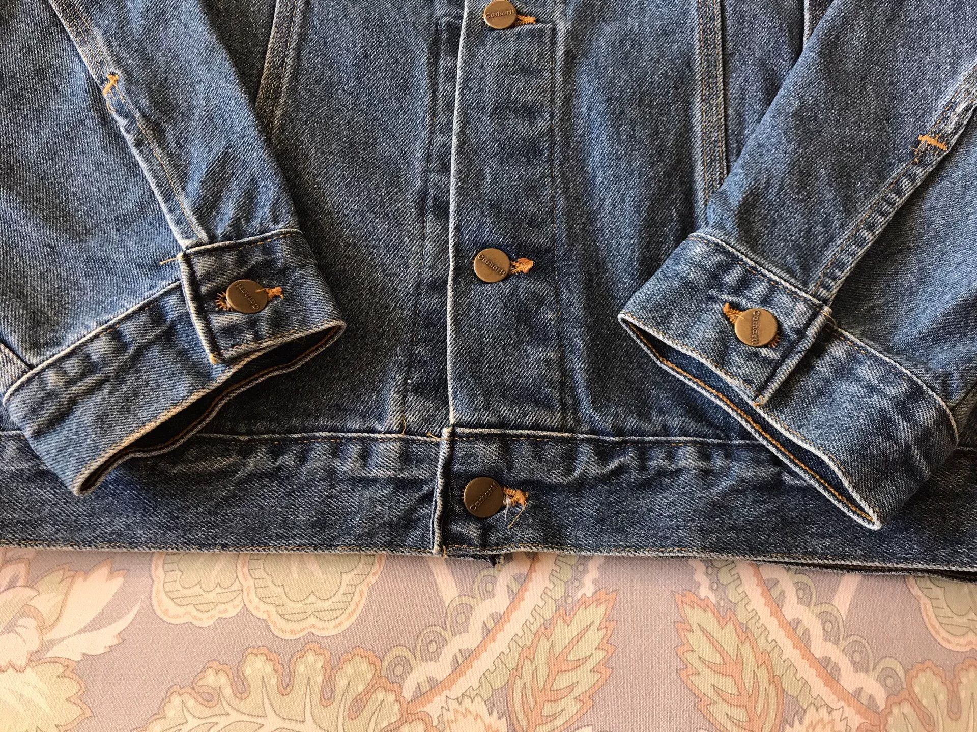 Carhartt Carhartt J12 DST Denim Jacket Size US XL / EU 56 / 4 - 7 Thumbnail