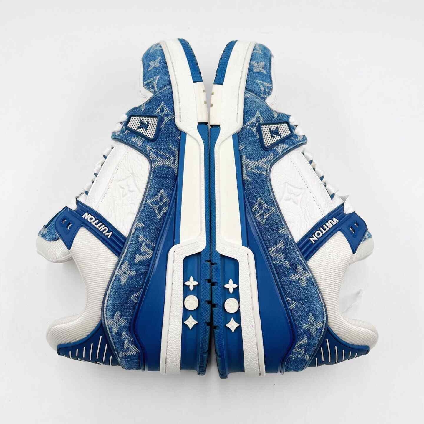 Louis Vuitton Louis Vuitton Trainer Leather Low-Top Sneakers Size US 10.5 / EU 43-44 - 5 Thumbnail