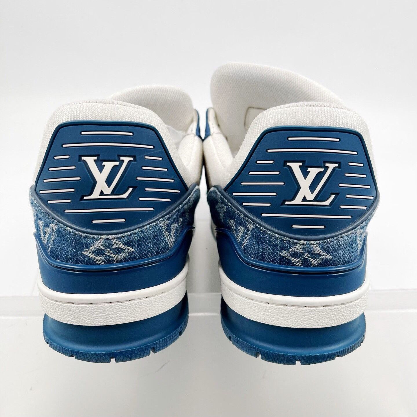 Louis Vuitton Louis Vuitton Trainer Leather Low-Top Sneakers Size US 10.5 / EU 43-44 - 7 Thumbnail