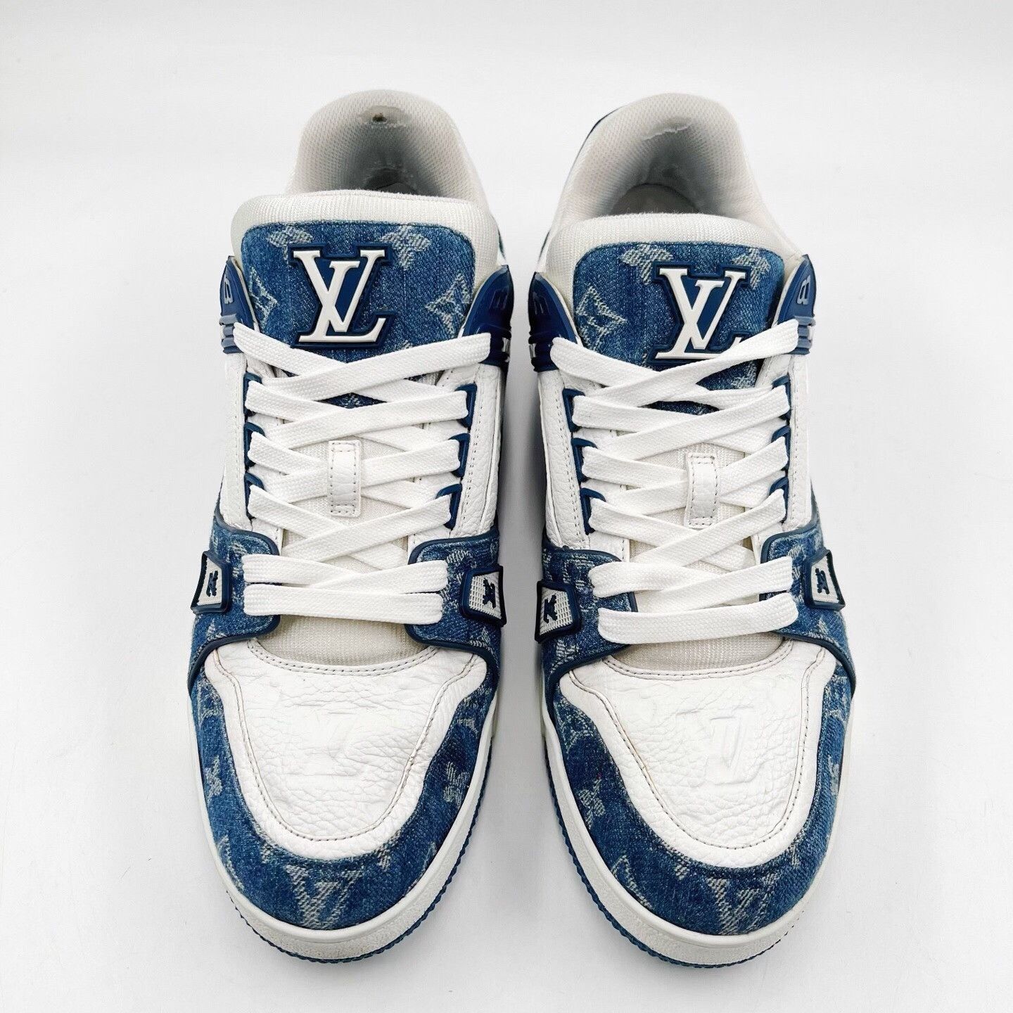 Louis Vuitton Louis Vuitton Trainer Leather Low-Top Sneakers Size US 10.5 / EU 43-44 - 2 Thumbnail