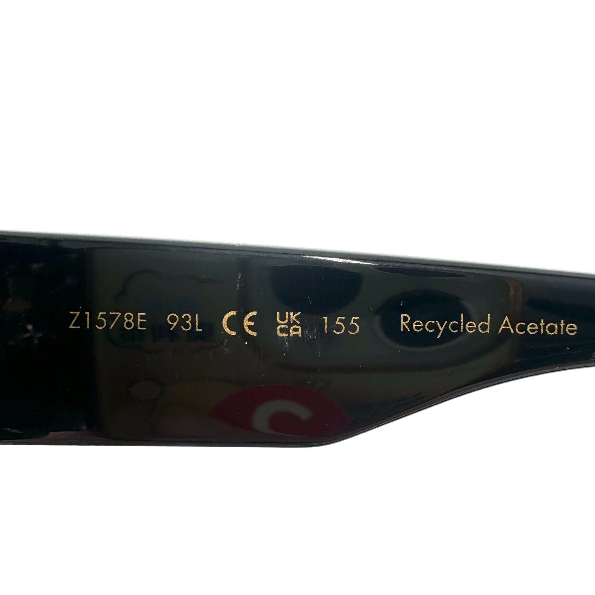 Louis Vuitton Louis Vuitton Cyclone Black Square Sunglasses Size ONE SIZE - 6 Thumbnail