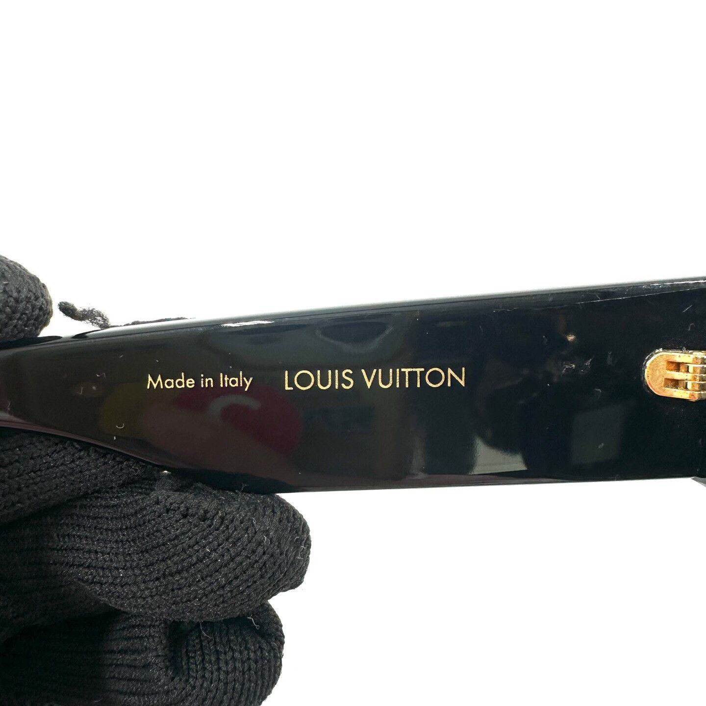 Louis Vuitton Louis Vuitton Cyclone Black Square Sunglasses Size ONE SIZE - 5 Thumbnail