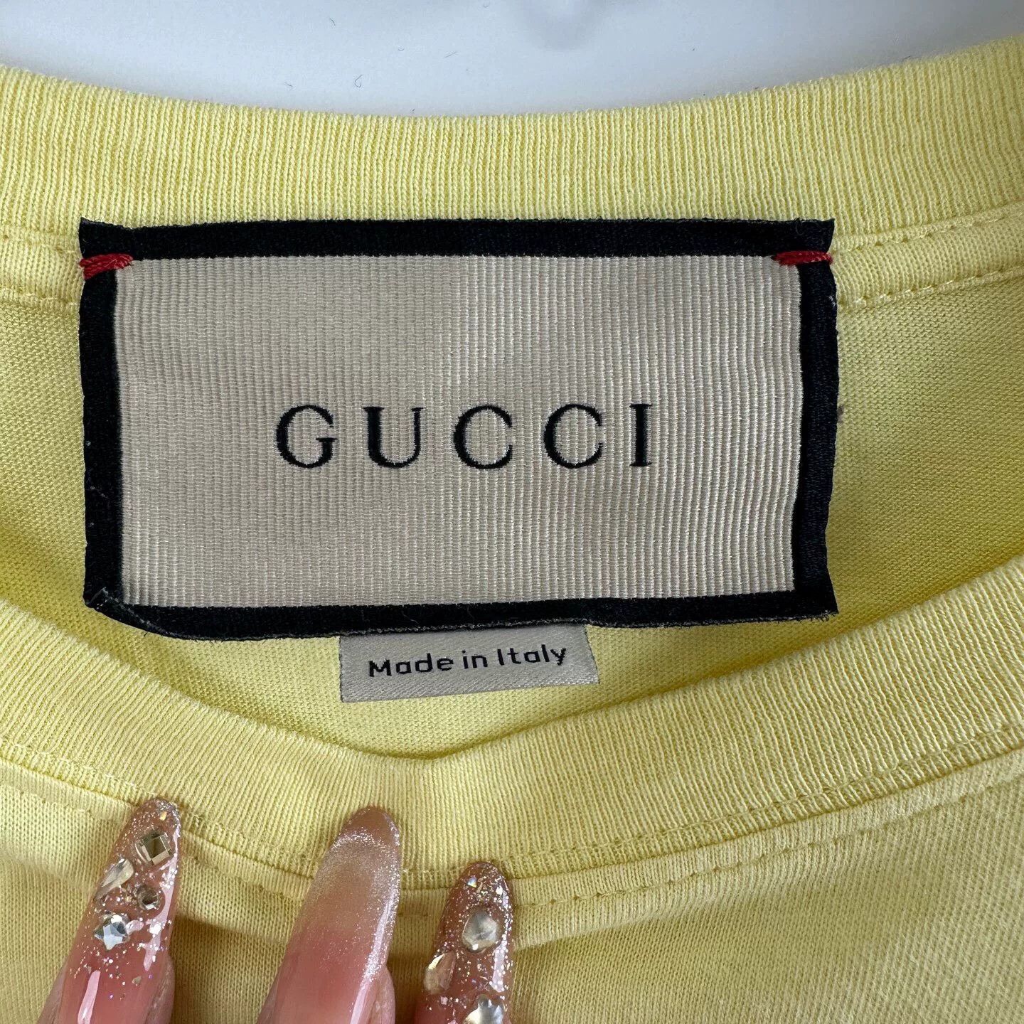 Gucci Gucci Women's Yellow Banana Cat T-shirt Size XXS / US 00 / IT 34 - 4 Thumbnail