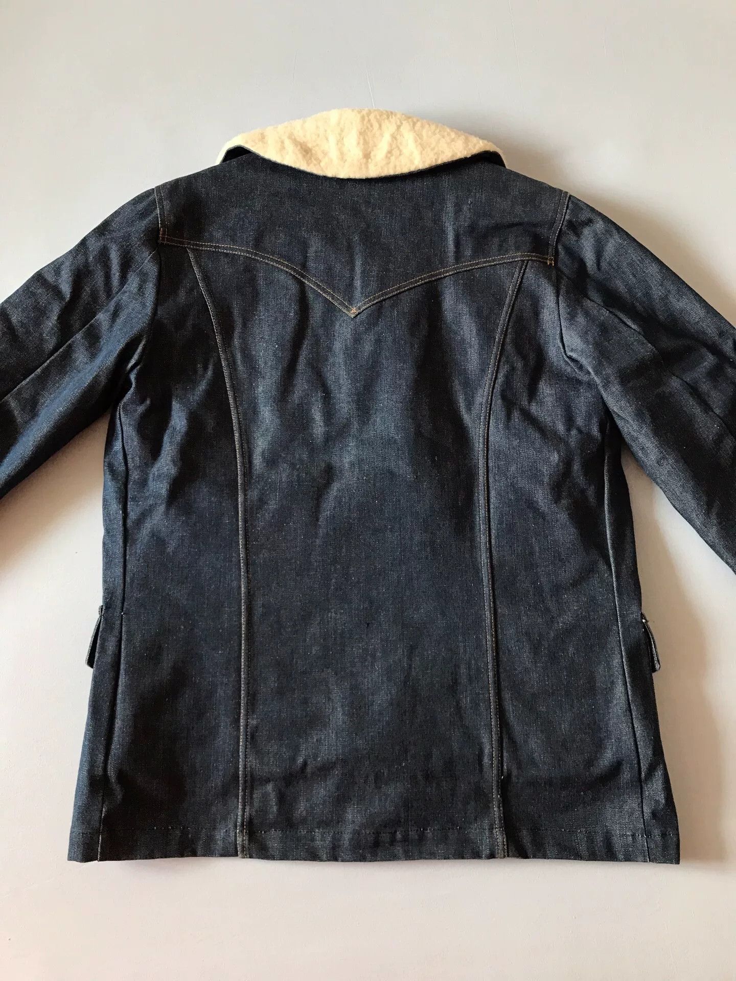 Lee 80s Lee Storm Rider Sherpa Lined Farm Coat Size US L / EU 52-54 / 3 - 5 Thumbnail