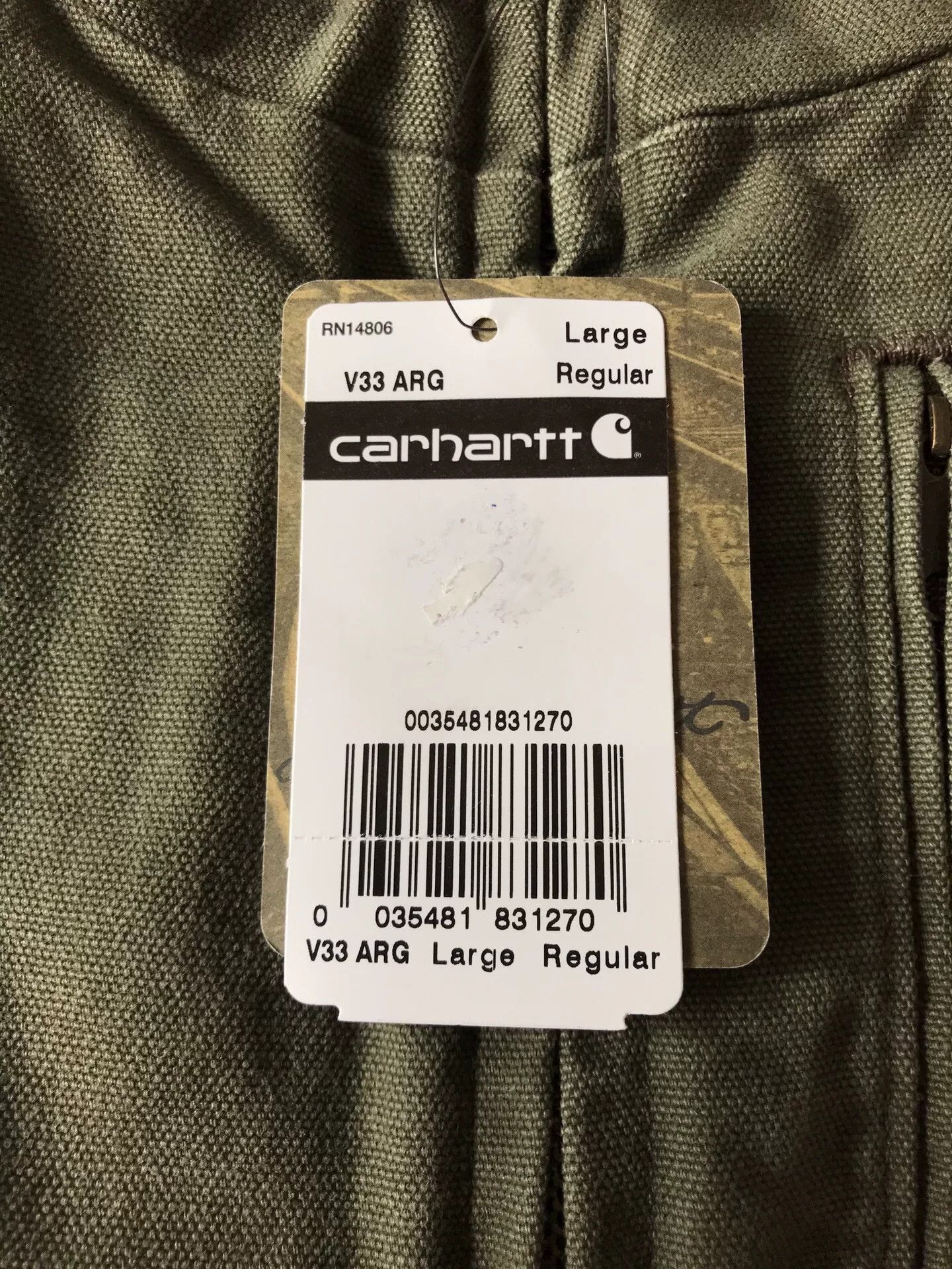 Carhartt Carhartt V33 ARG Work Vest Size US L / EU 52-54 / 3 - 8 Thumbnail