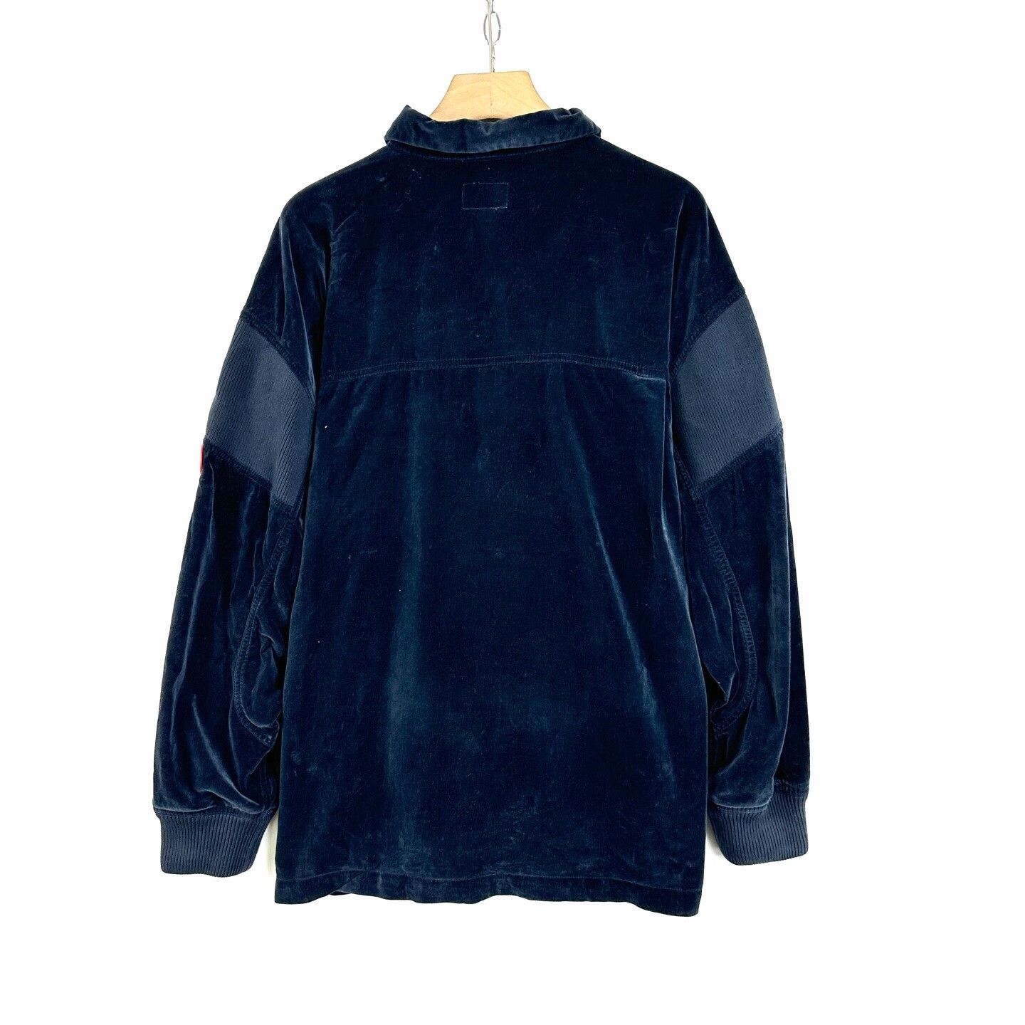 Cav Empt CAVEMPT CE Black Half-Zip Corduroy Sweatshirt Size US L / EU 52-54 / 3 - 2 Thumbnail