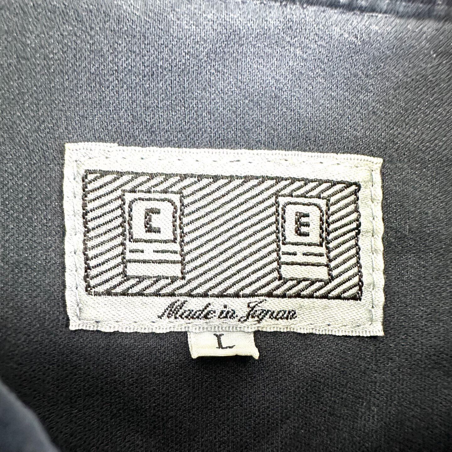 Cav Empt CAVEMPT CE Black Half-Zip Corduroy Sweatshirt Size US L / EU 52-54 / 3 - 4 Thumbnail