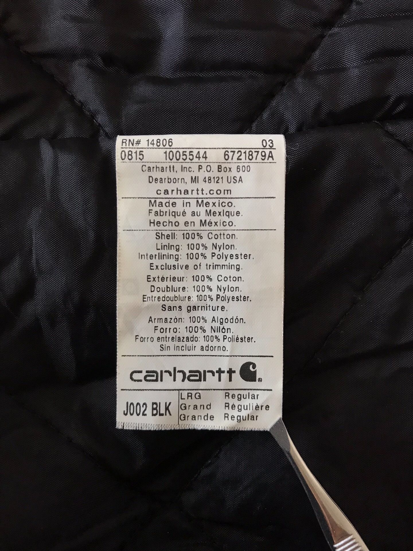 Carhartt Carhartt J002 Canvas Work Jacket Size US L / EU 52-54 / 3 - 9 Thumbnail
