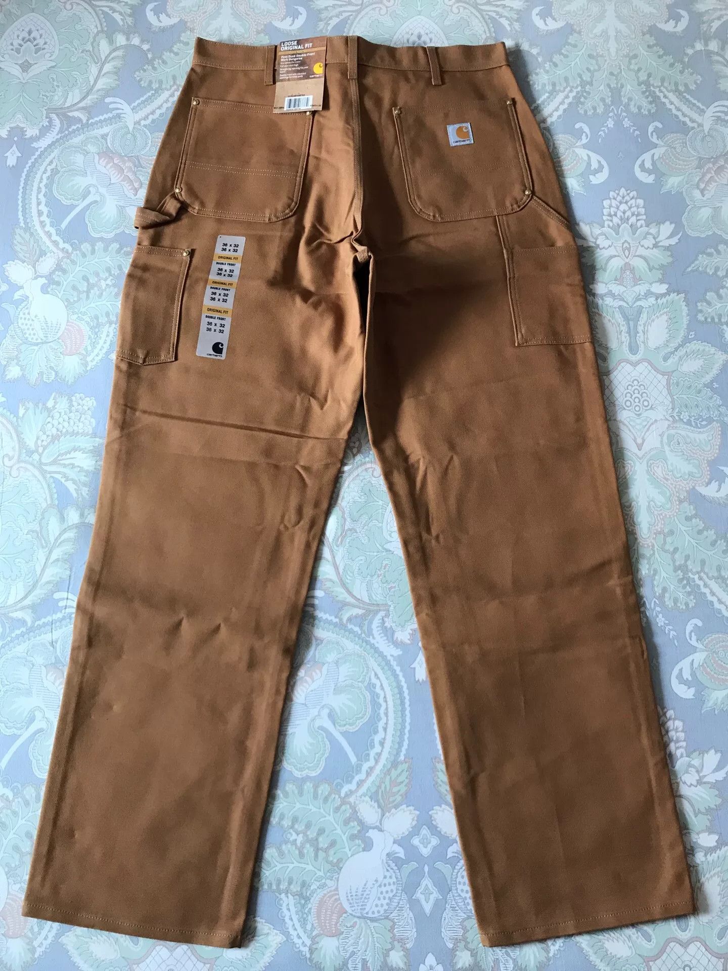 Carhartt Carhartt B01 BRN Work Pants W36L32 Size US 36 / EU 52 - 3 Thumbnail