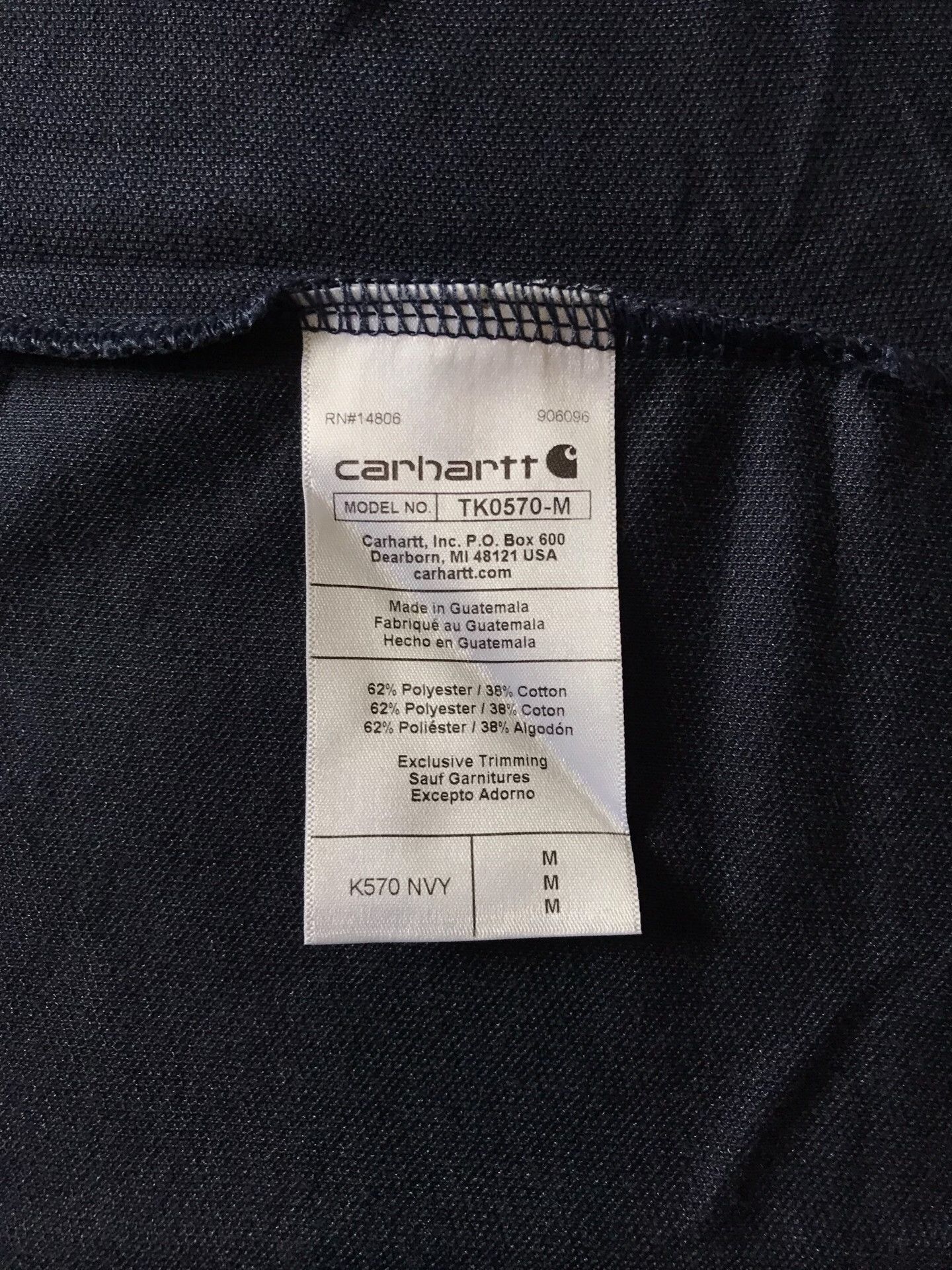 Carhartt Carhartt K570 Short Sleeve Polo Shirt Size US M / EU 48-50 / 2 - 8 Thumbnail
