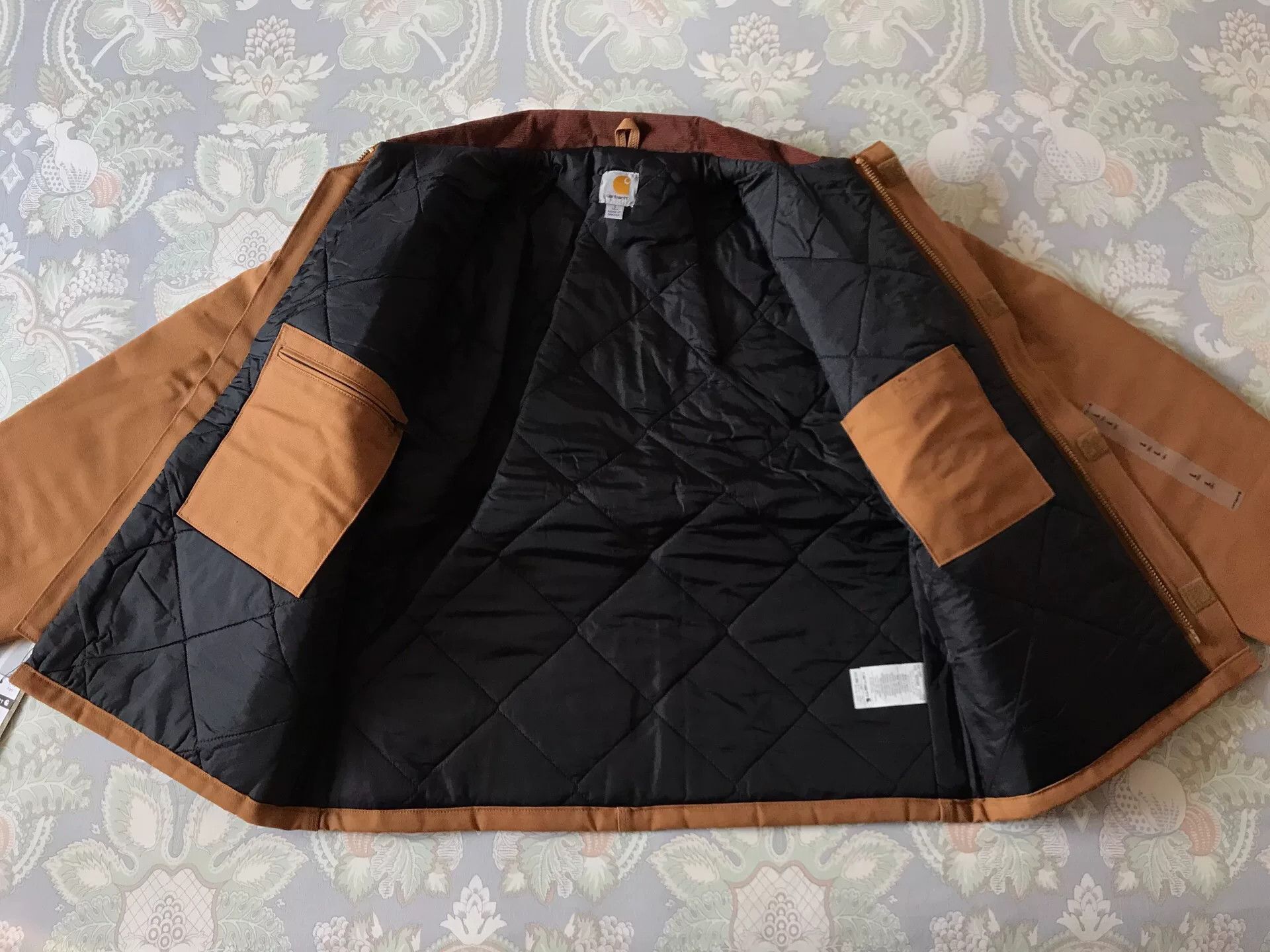 Carhartt Carhartt J002 Brown Canvas Work Jacket Size US L / EU 52-54 / 3 - 3 Thumbnail