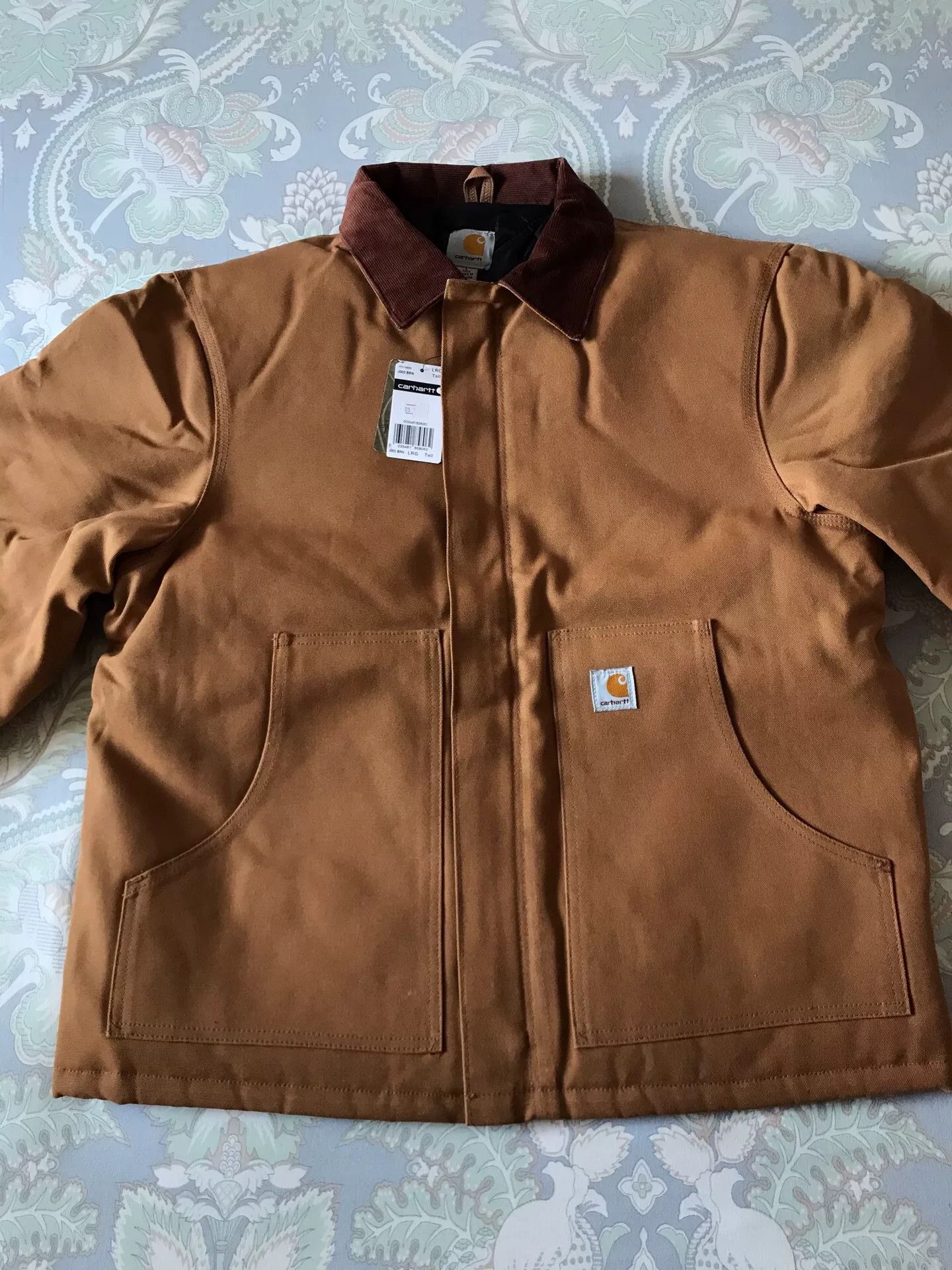 Carhartt Carhartt J002 Brown Canvas Work Jacket Size US L / EU 52-54 / 3 - 4 Thumbnail