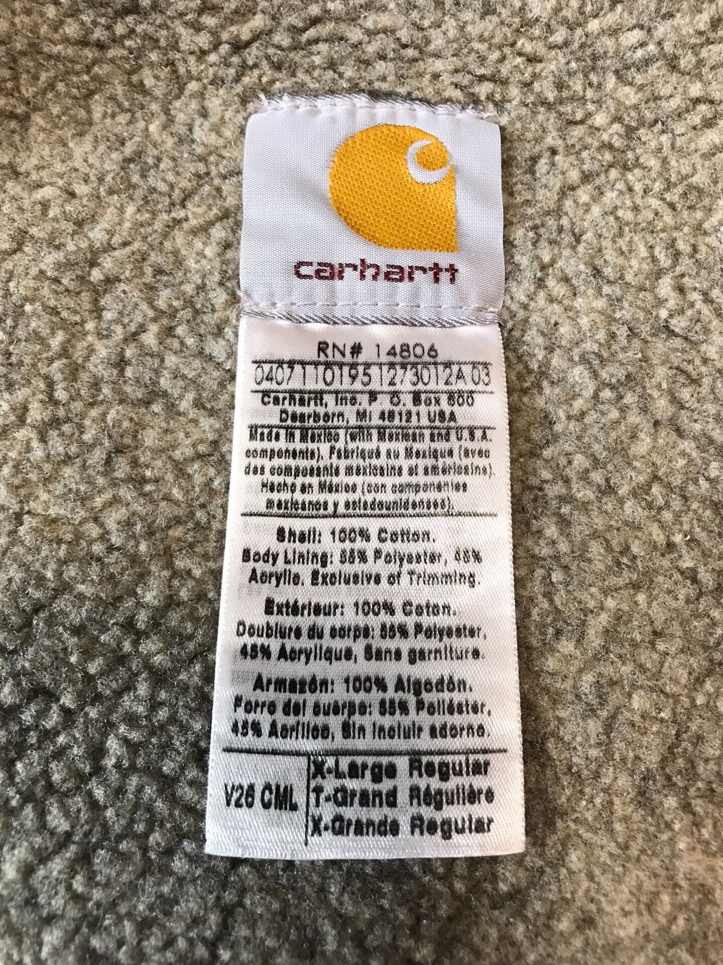 Carhartt Carhartt V26 CML Work Vest Size US XL / EU 56 / 4 - 6 Thumbnail