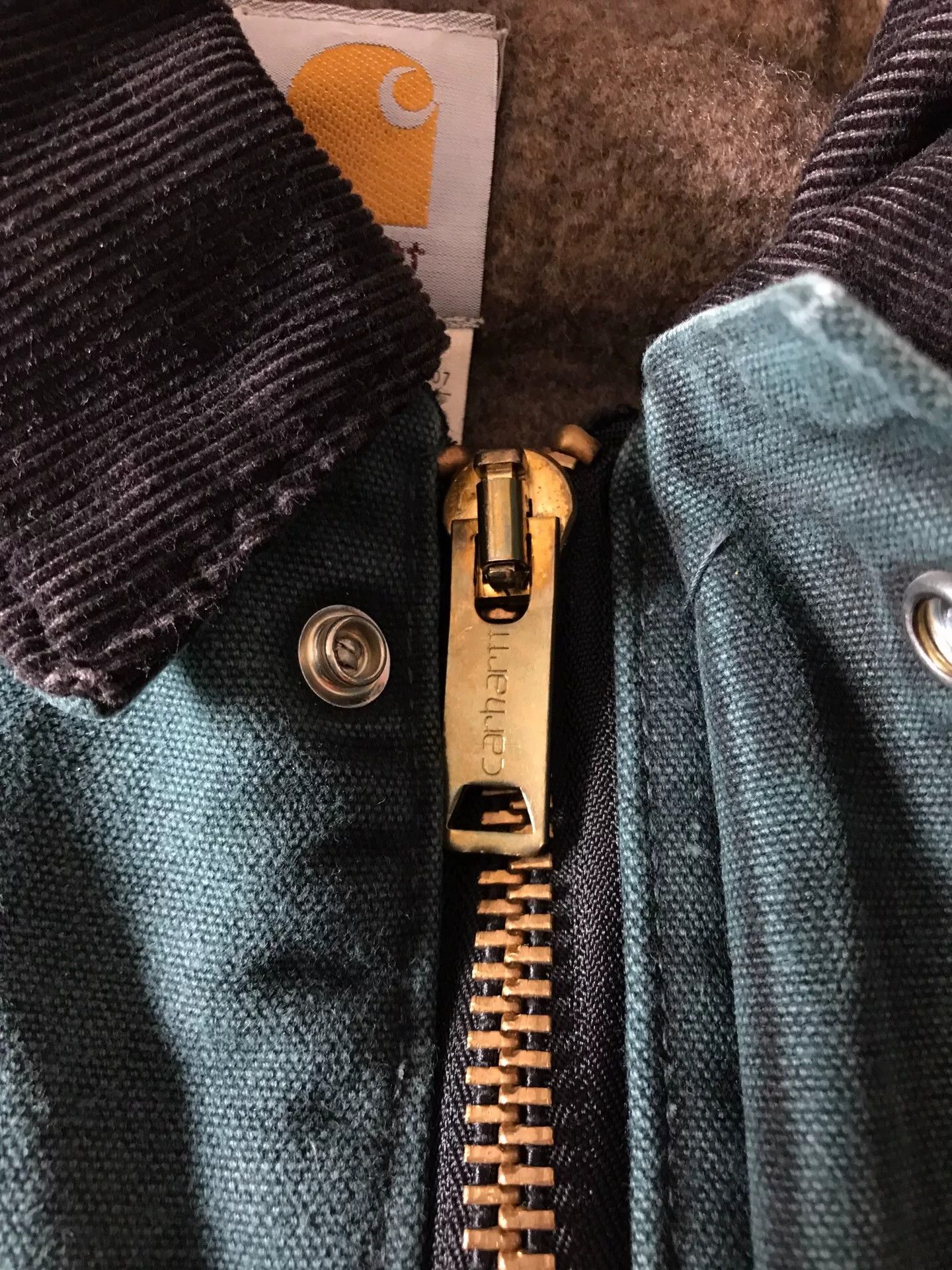 Carhartt 90s Carhartt C10 Hunter Green Work Jacket Size US L / EU 52-54 / 3 - 7 Thumbnail