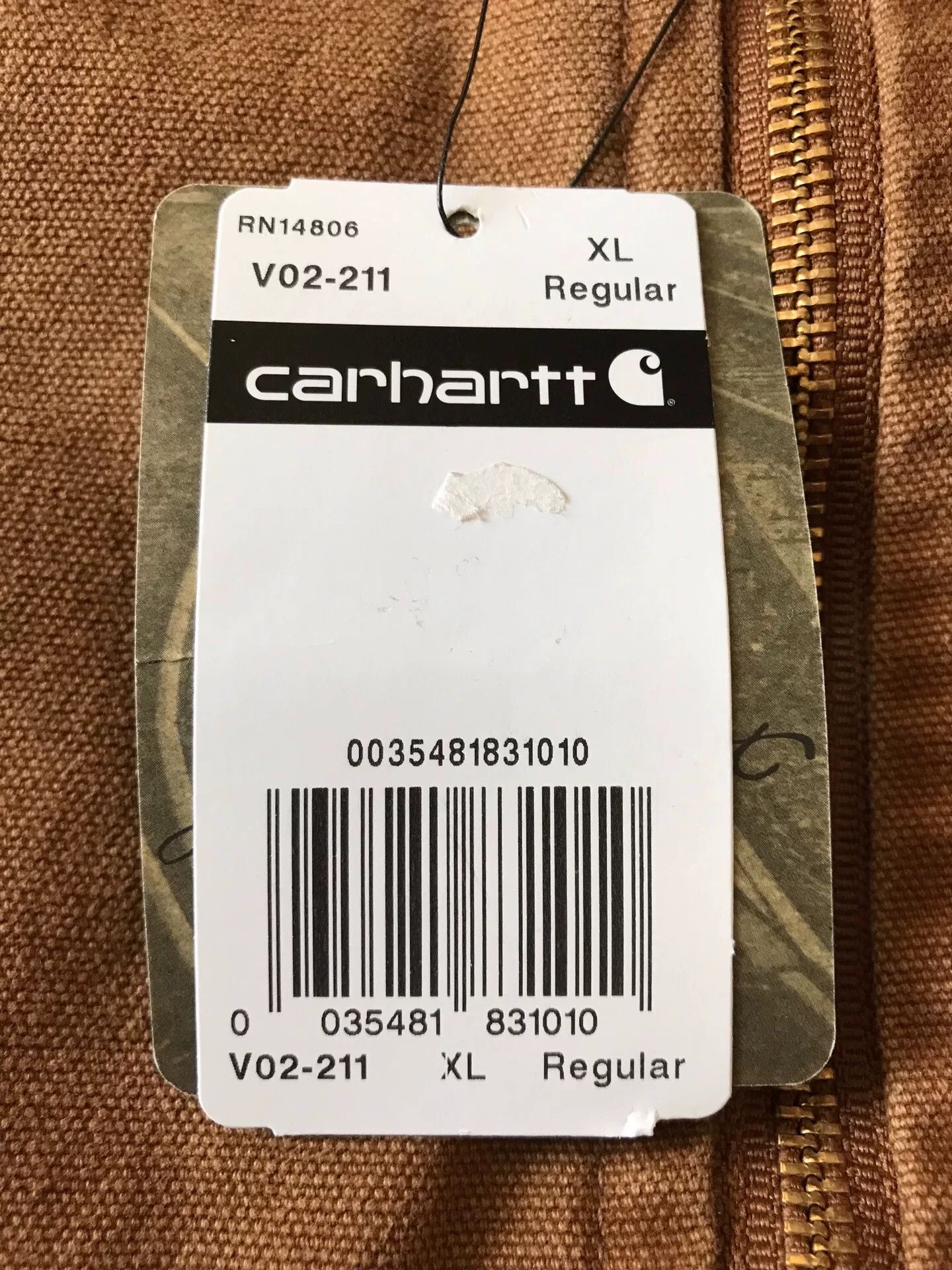 Carhartt Carhartt V02 Brown XL Canvas Work Vest Size US XL / EU 56 / 4 - 8 Thumbnail