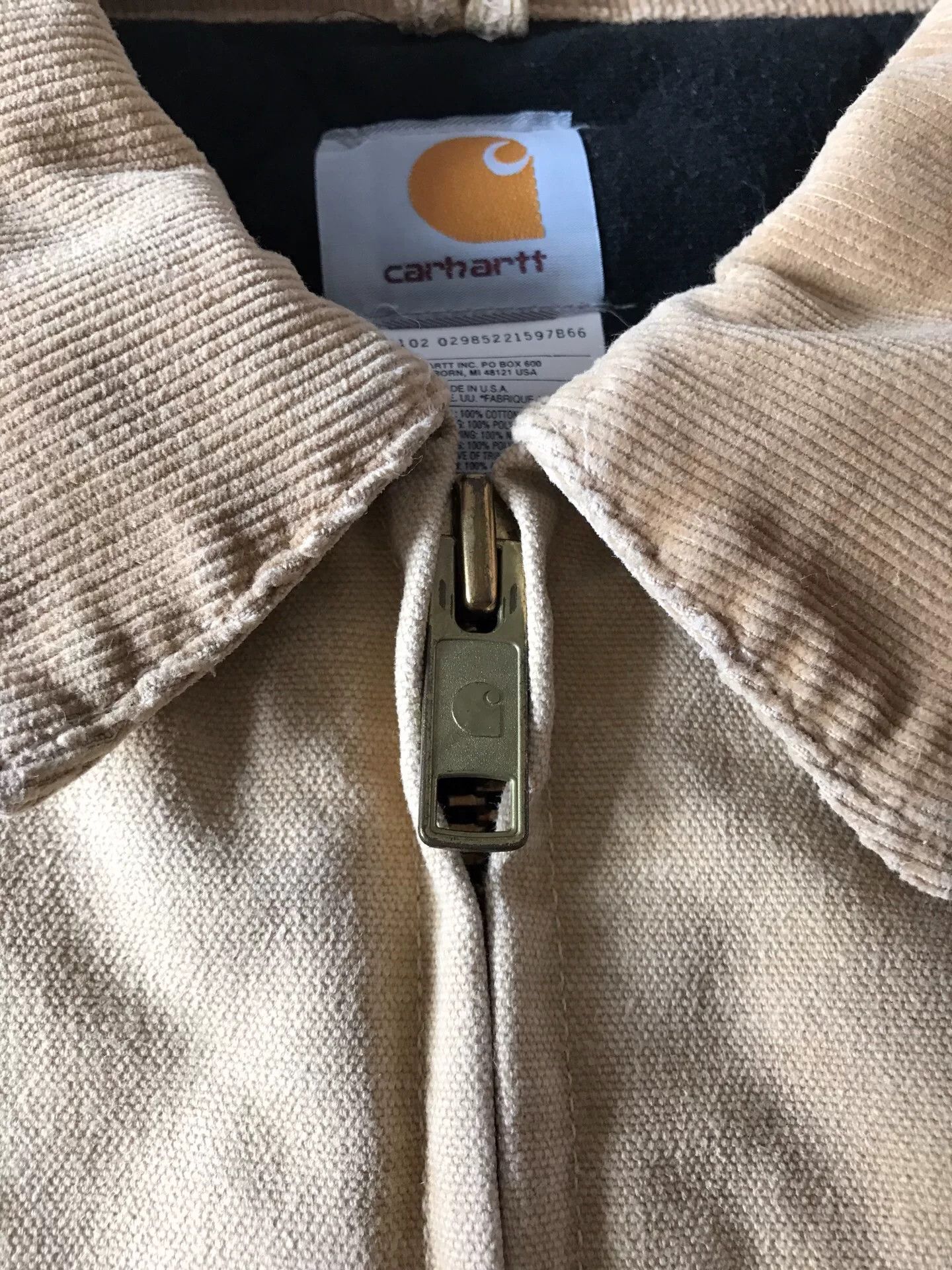 Carhartt Carhartt J14 WET Work Jacket Size US XL / EU 56 / 4 - 8 Thumbnail