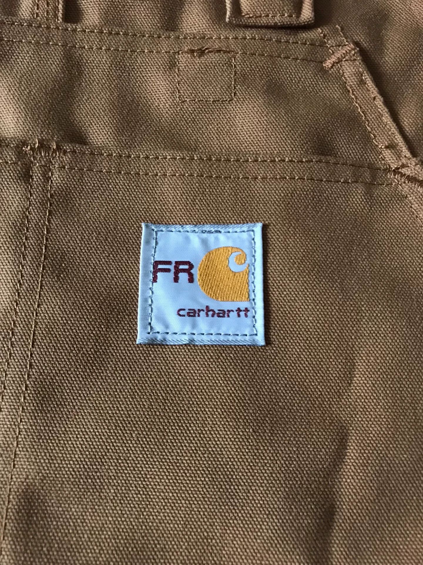 Carhartt Carhartt FRR35 Brown W38L30 Bib Overalls Size US 38 / EU 54 - 6 Thumbnail