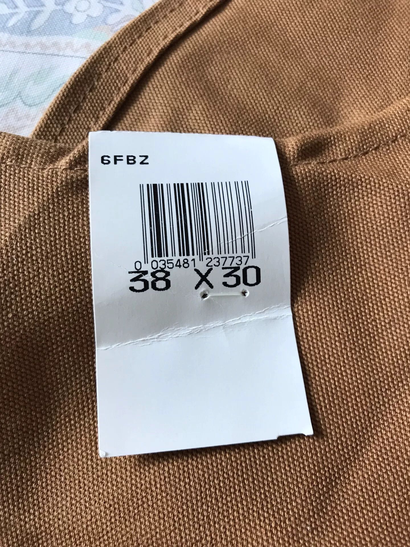 Carhartt Carhartt 6FBZ R05 Brown Bib Overalls W38L30 Size US 38 / EU 54 - 8 Thumbnail