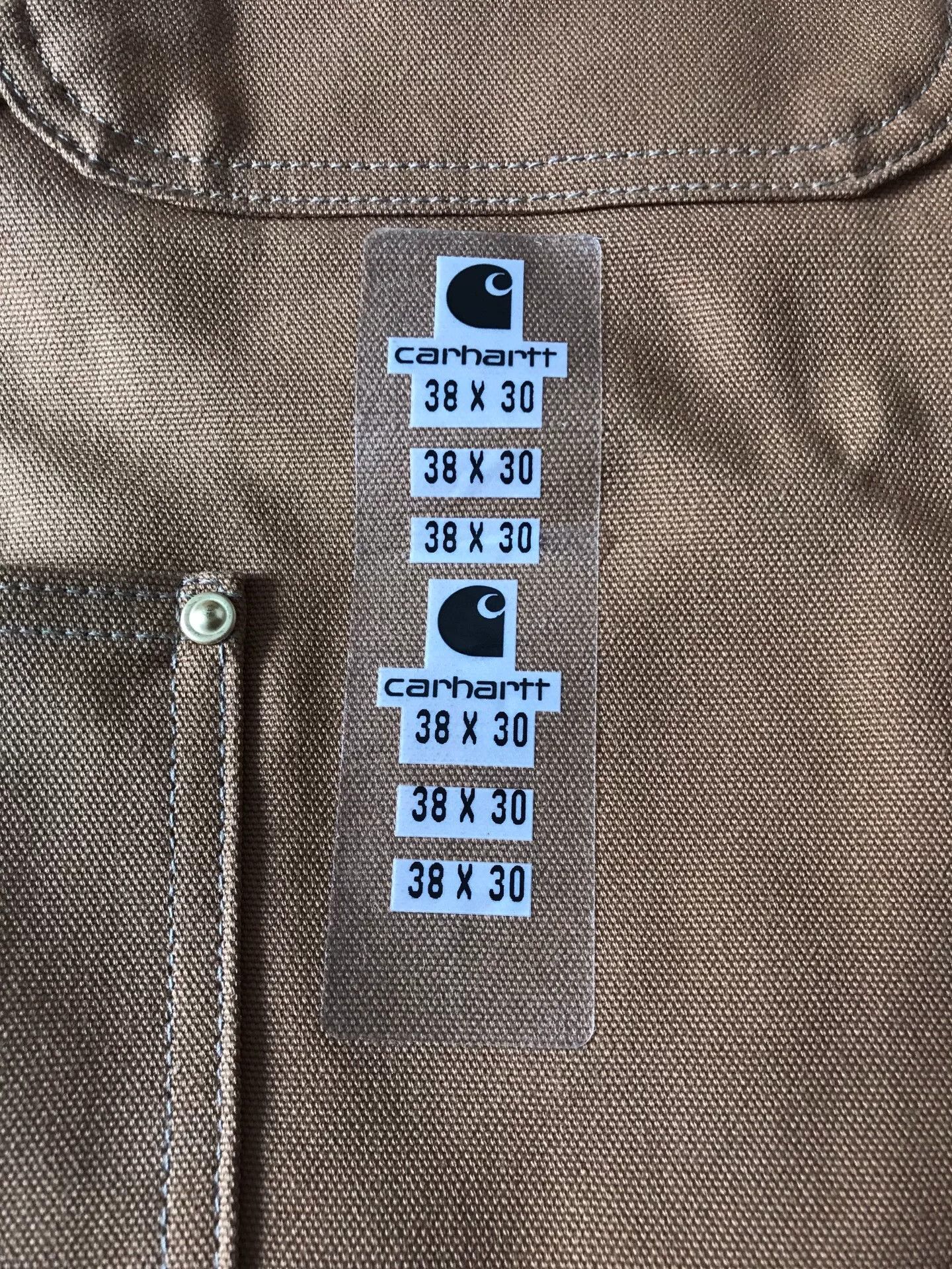 Carhartt Carhartt 6FBZ R05 Brown Bib Overalls W38L30 Size US 38 / EU 54 - 7 Thumbnail
