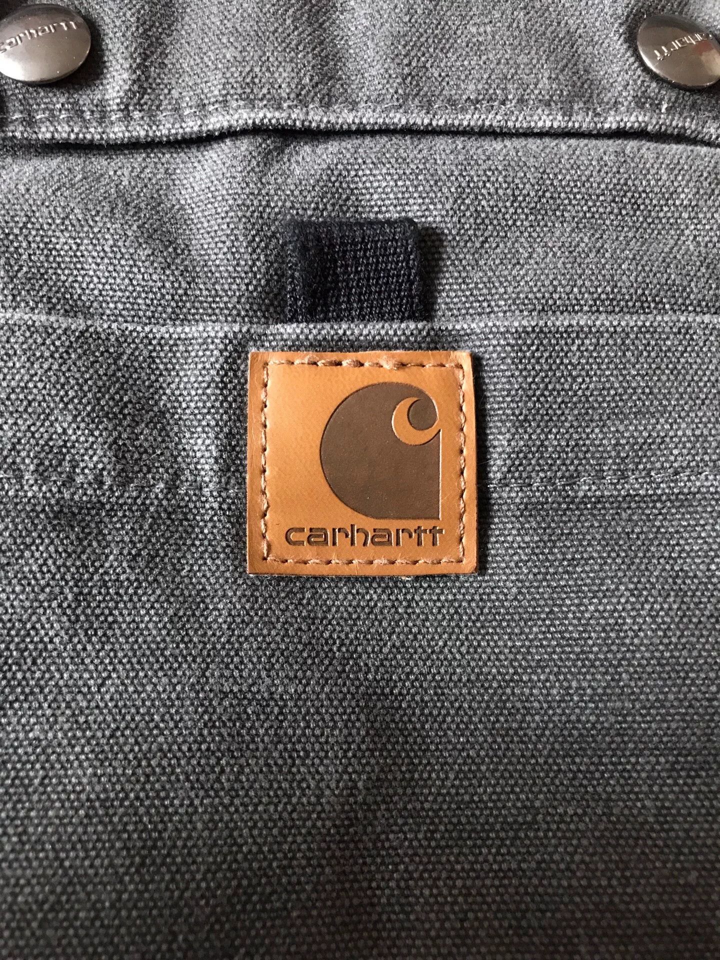Carhartt Carhartt 102285 Washed Canvas Hooded Jacket Size US XL / EU 56 / 4 - 6 Thumbnail