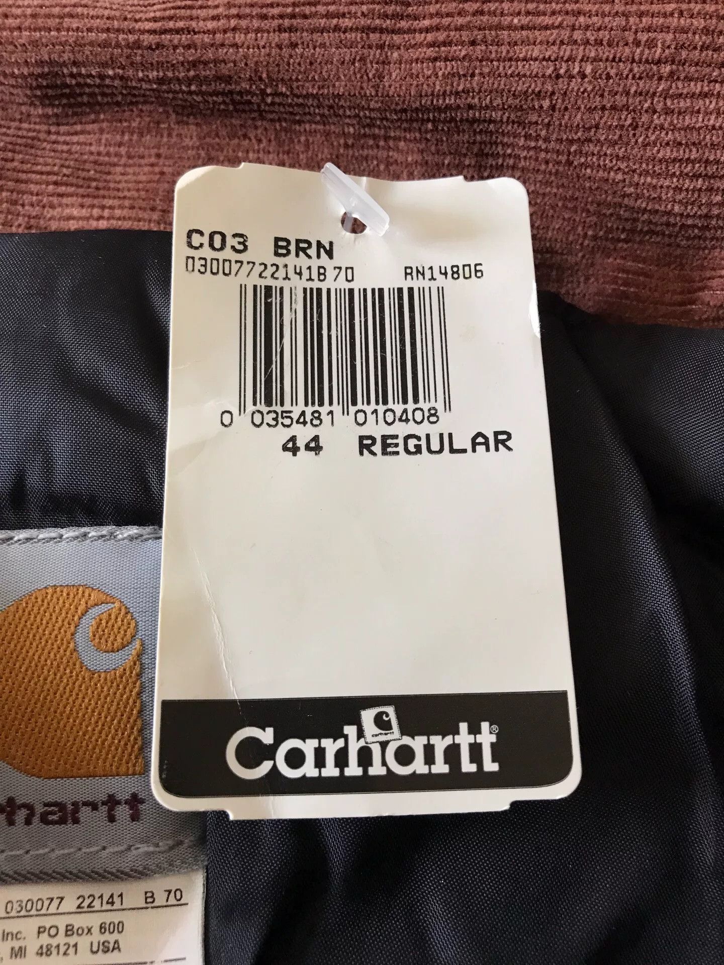 Carhartt Carhartt C03 Vintage Brown Work Jacket Size US S / EU 44-46 / 1 - 8 Thumbnail