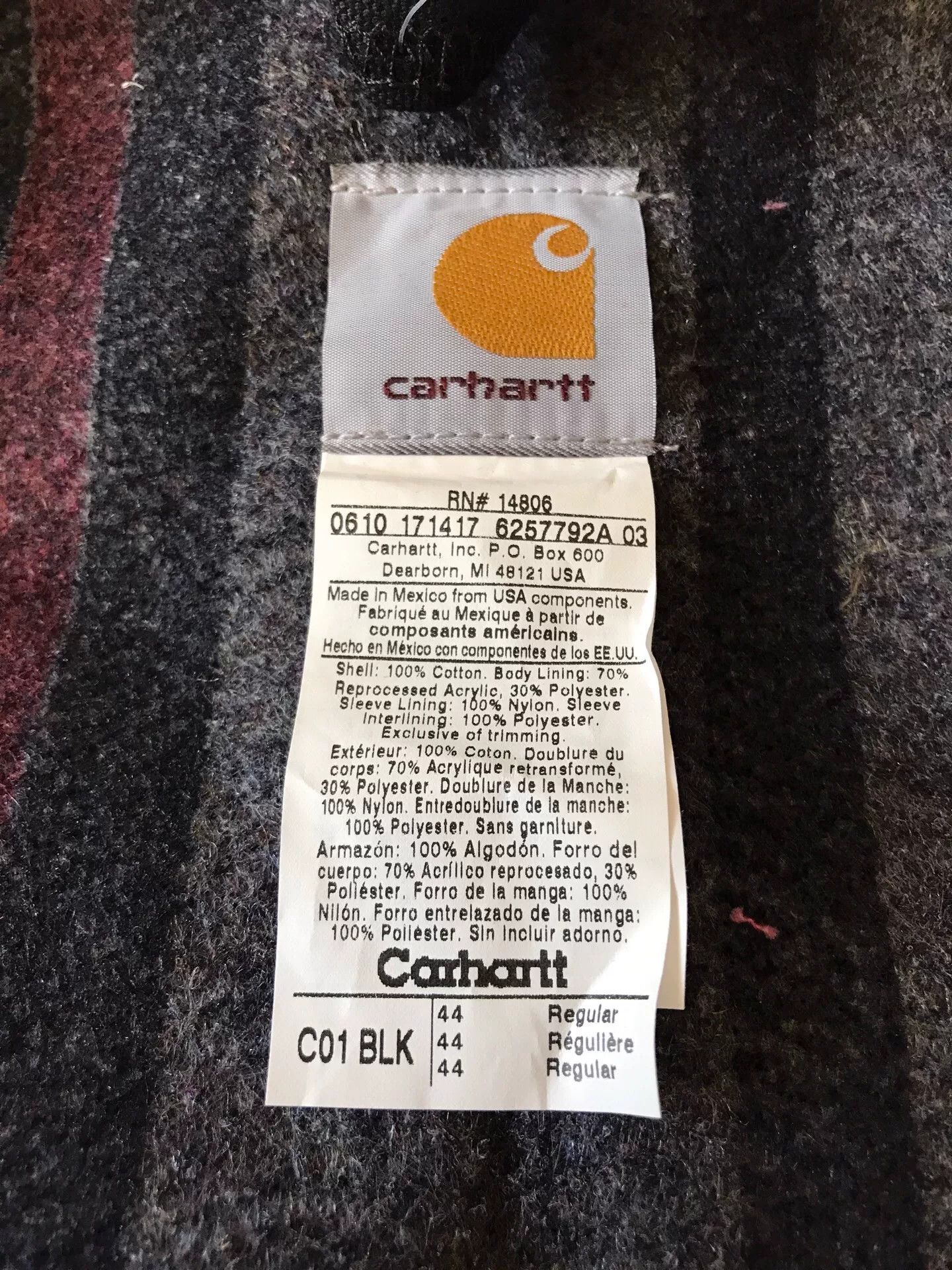 Carhartt Carhartt C01 Canvas Work Jacket Size US S / EU 44-46 / 1 - 9 Thumbnail