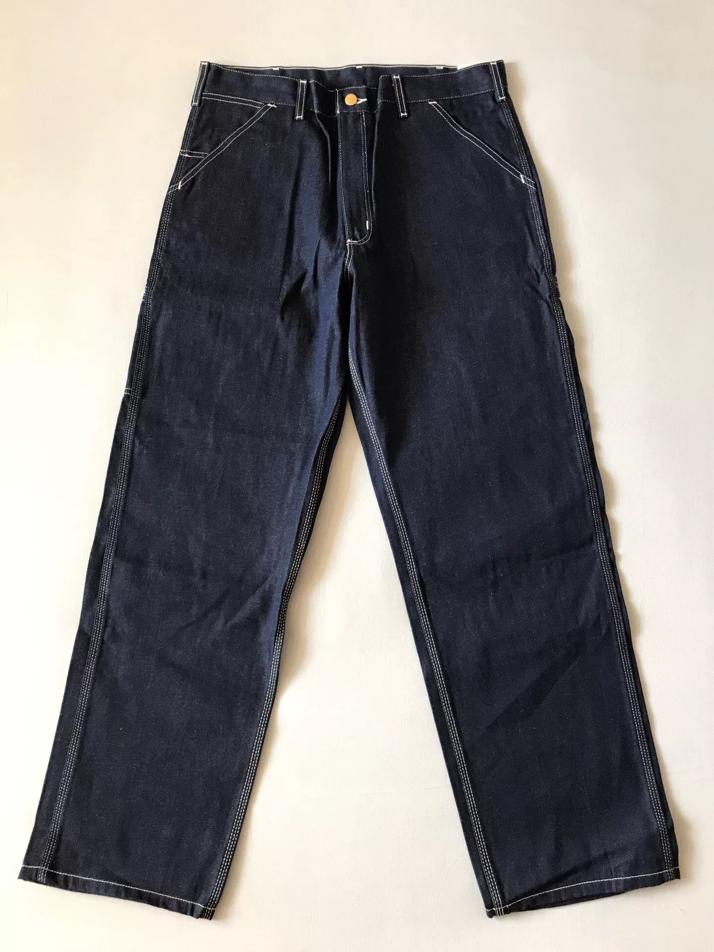 Carhartt Carhartt B03 W36L32 Denim Work Pants Size US 36 / EU 52 - 2 Thumbnail