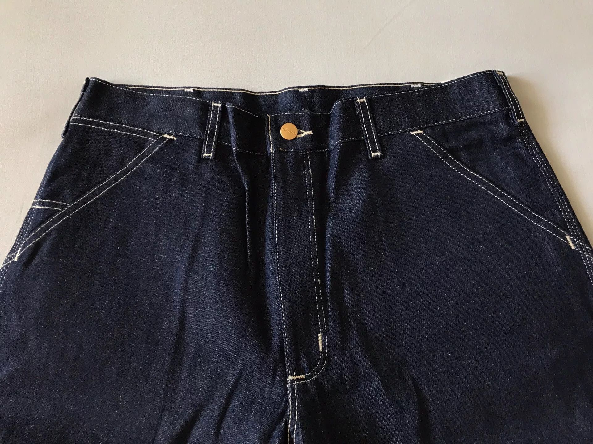 Carhartt Carhartt B03 W36L32 Denim Work Pants Size US 36 / EU 52 - 4 Thumbnail