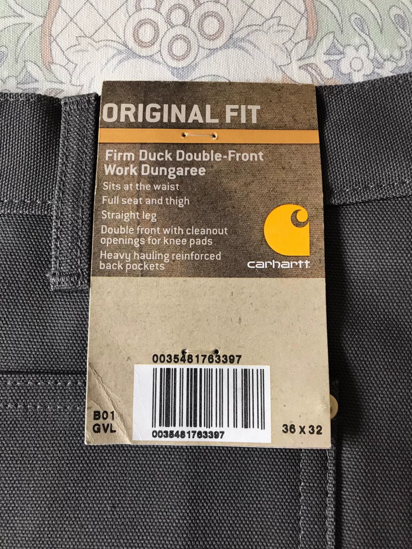 Carhartt Carhartt B01 125th Anniversary Canvas Work Pants Size US 36 / EU 52 - 8 Thumbnail