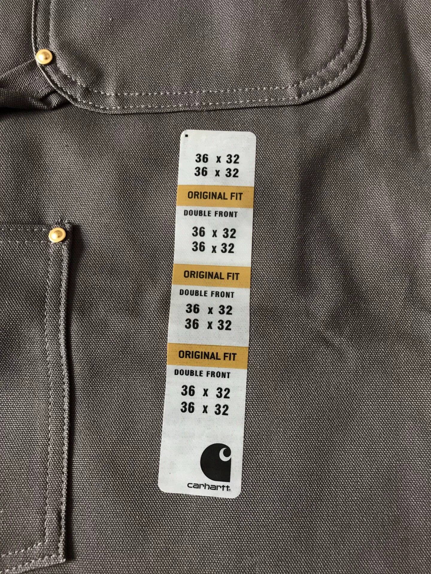 Carhartt Carhartt B01 125th Anniversary Canvas Work Pants Size US 36 / EU 52 - 7 Thumbnail