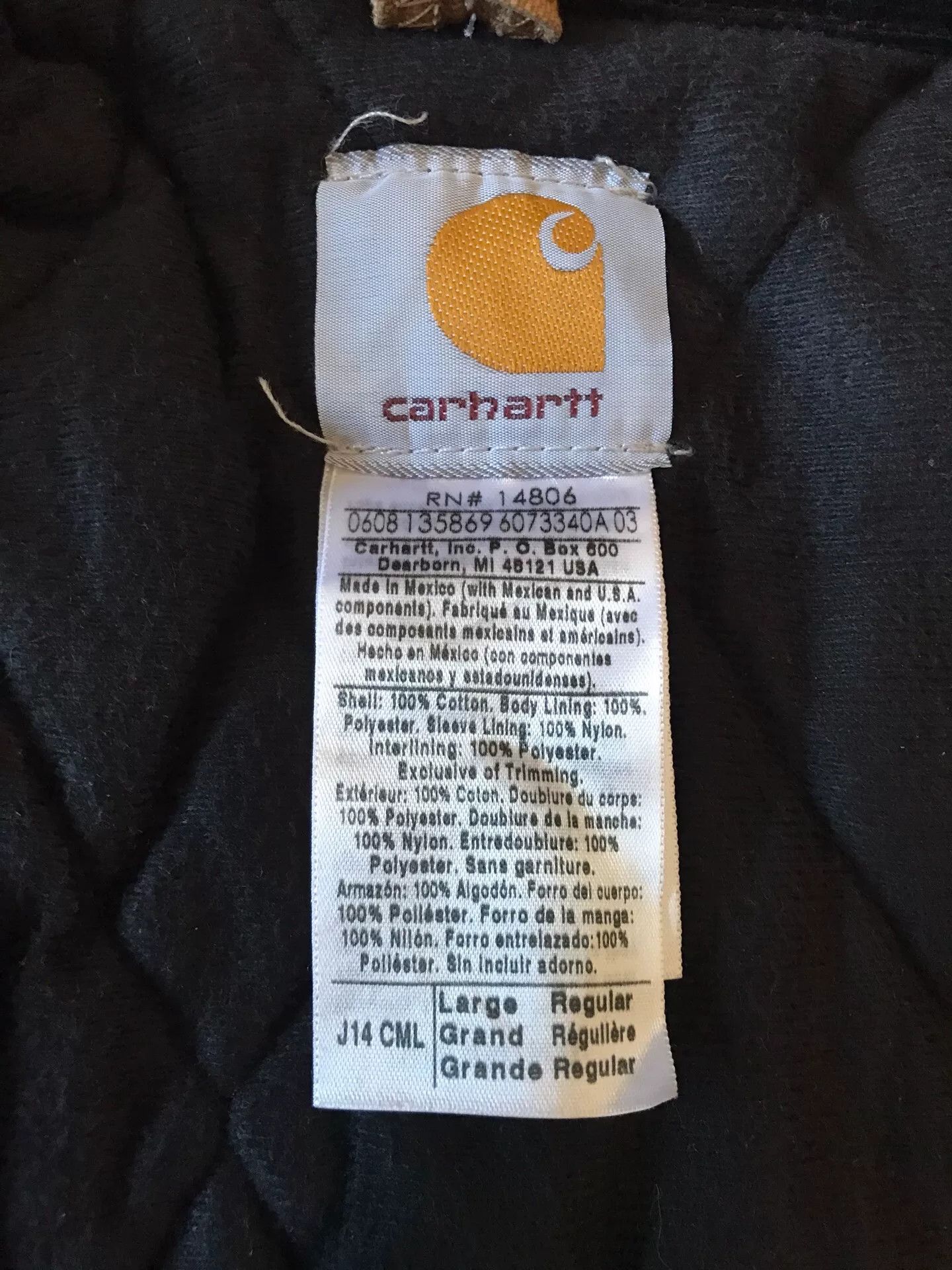 Carhartt Carhartt J14 Santa Fe Washed Canvas Jacket Size US L / EU 52-54 / 3 - 9 Thumbnail