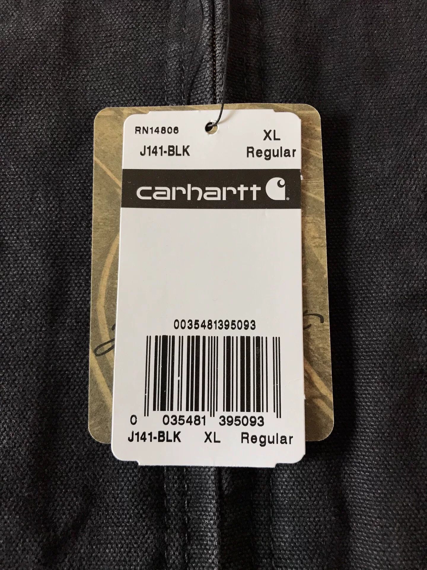 Carhartt Carhartt J141 Hooded Canvas Jacket Size US XL / EU 56 / 4 - 8 Thumbnail